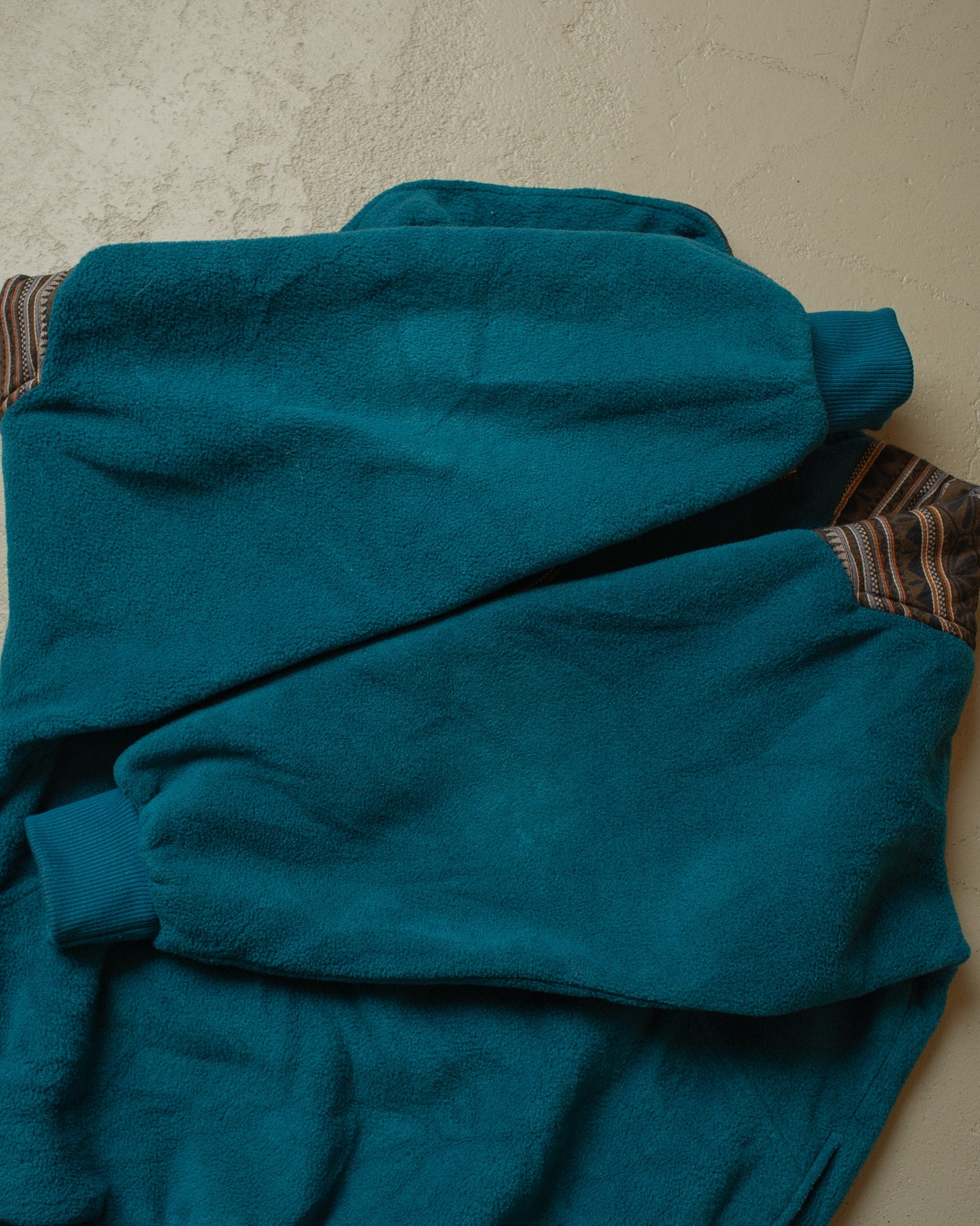 1980s Millet Quarter Zip Polar Fleece blue - L