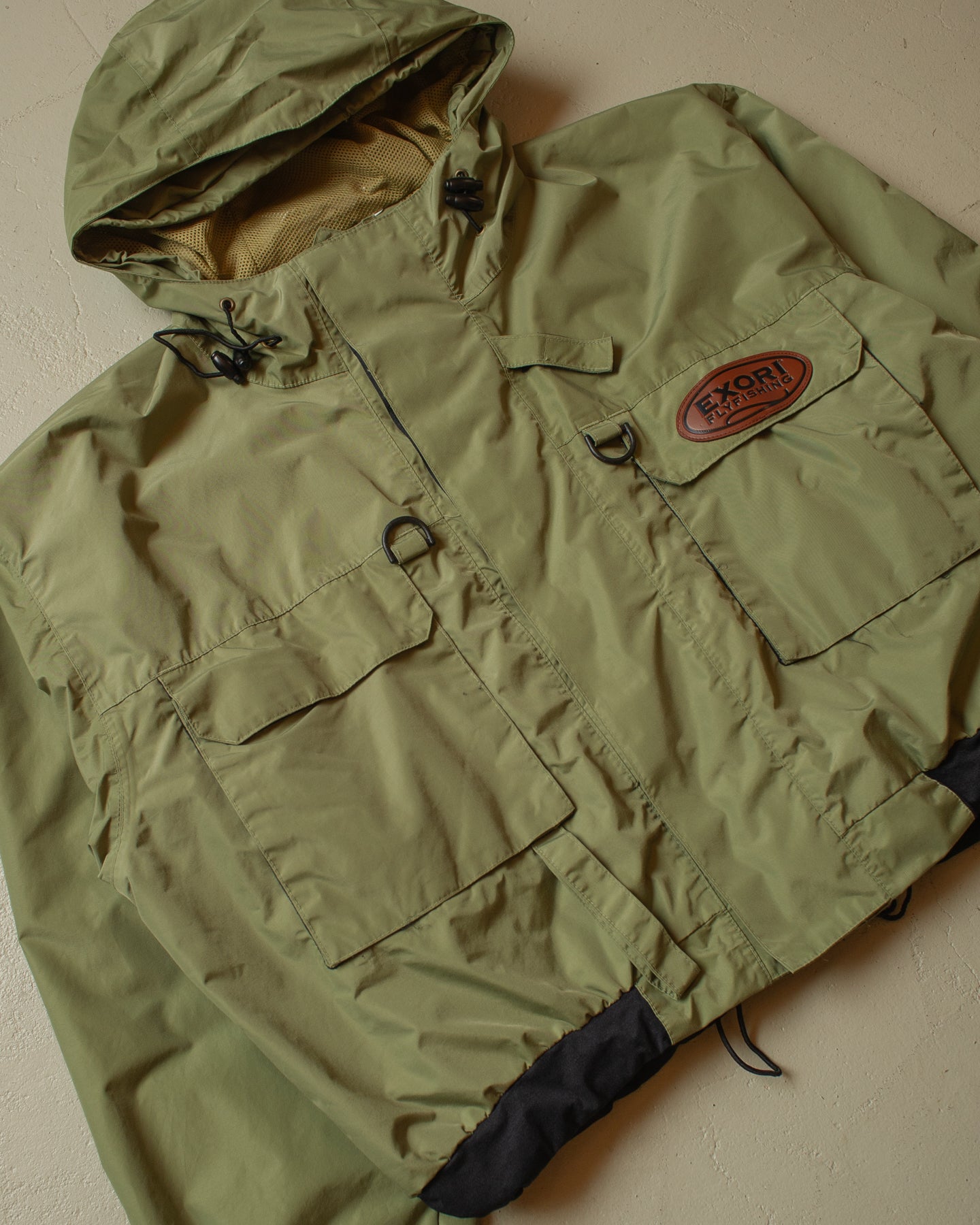 1990s Exori Flyfishing Jacket green - L/XL