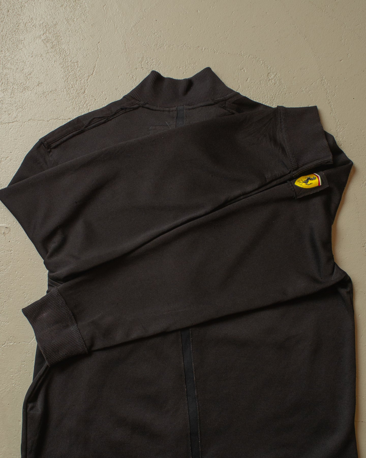 late 2000s Puma Ferrari Track Jacket black - L
