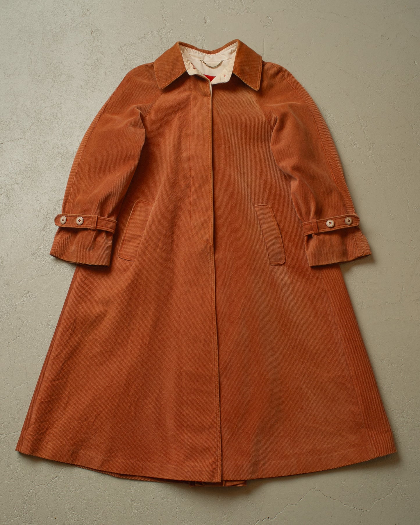 1970s/80s Womens Corty Corduroy Coat - M