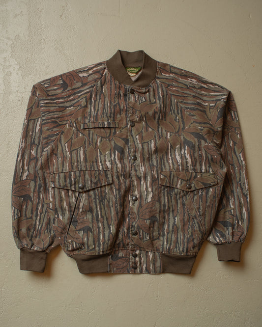 1980s Spartans Realtree Bomber Jacket - L/XL