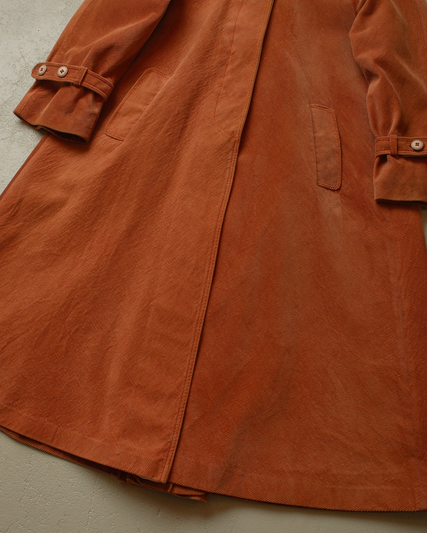 1970s/80s Womens Corty Corduroy Coat - M