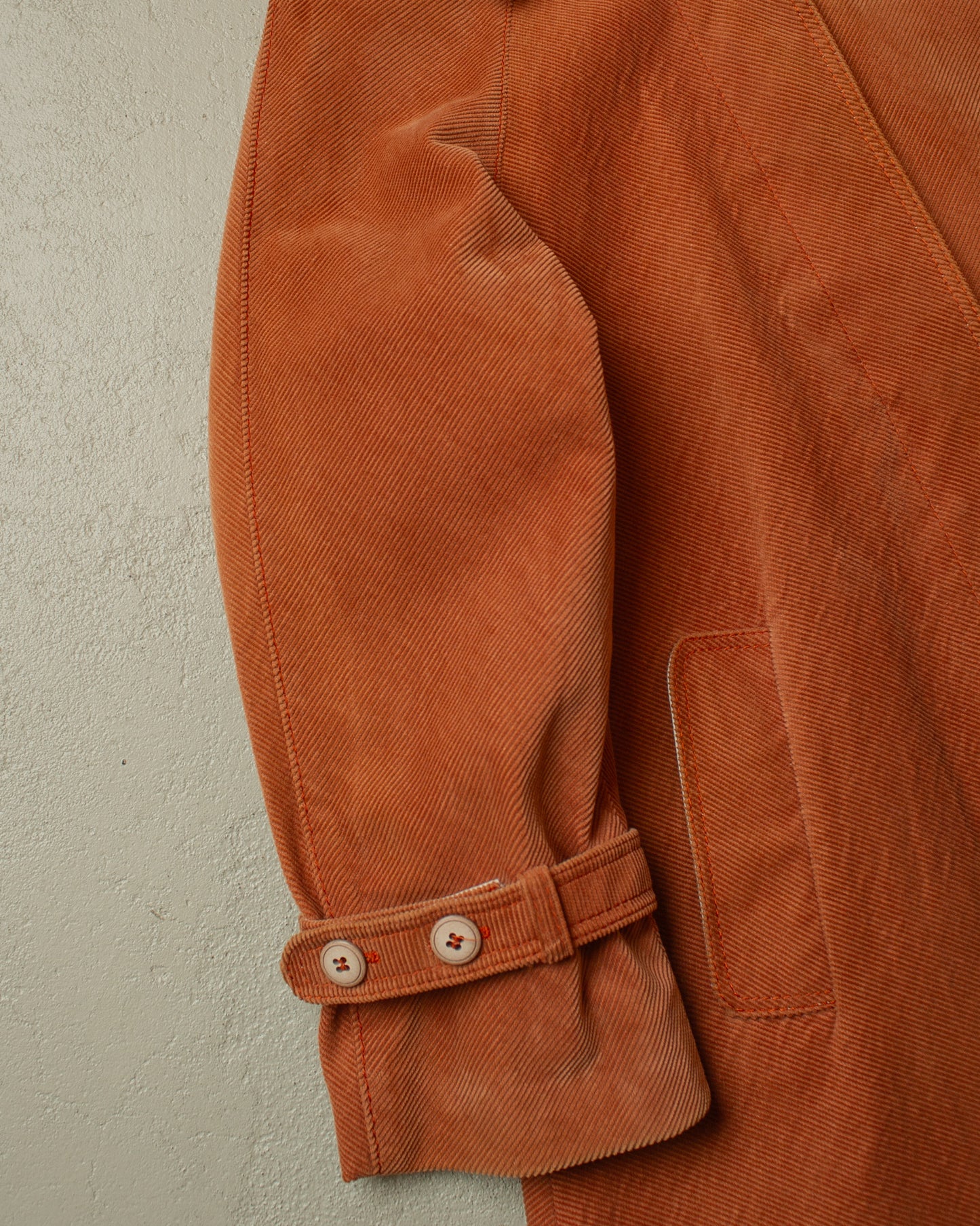 1970s/80s Womens Corty Corduroy Coat - M