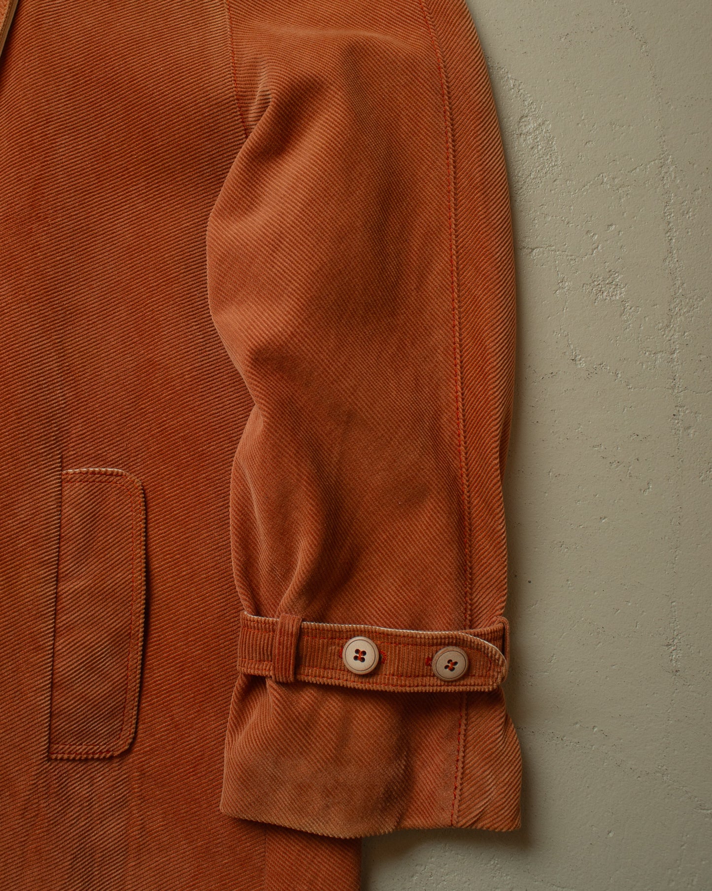 1970s/80s Womens Corty Corduroy Coat - M