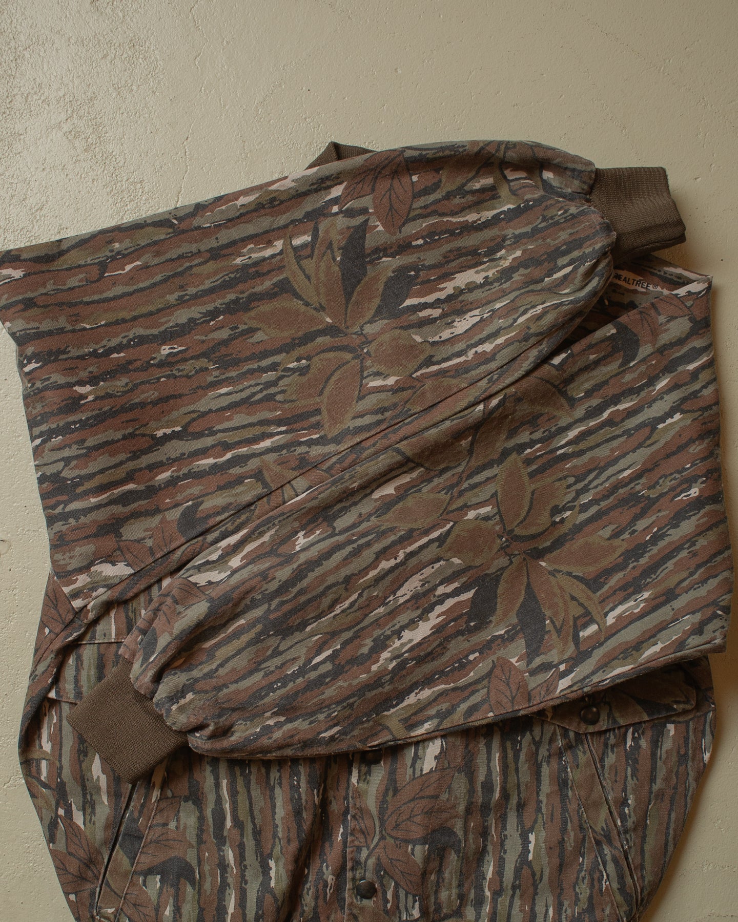 1980s Spartans Realtree Bomber Jacket - L/XL