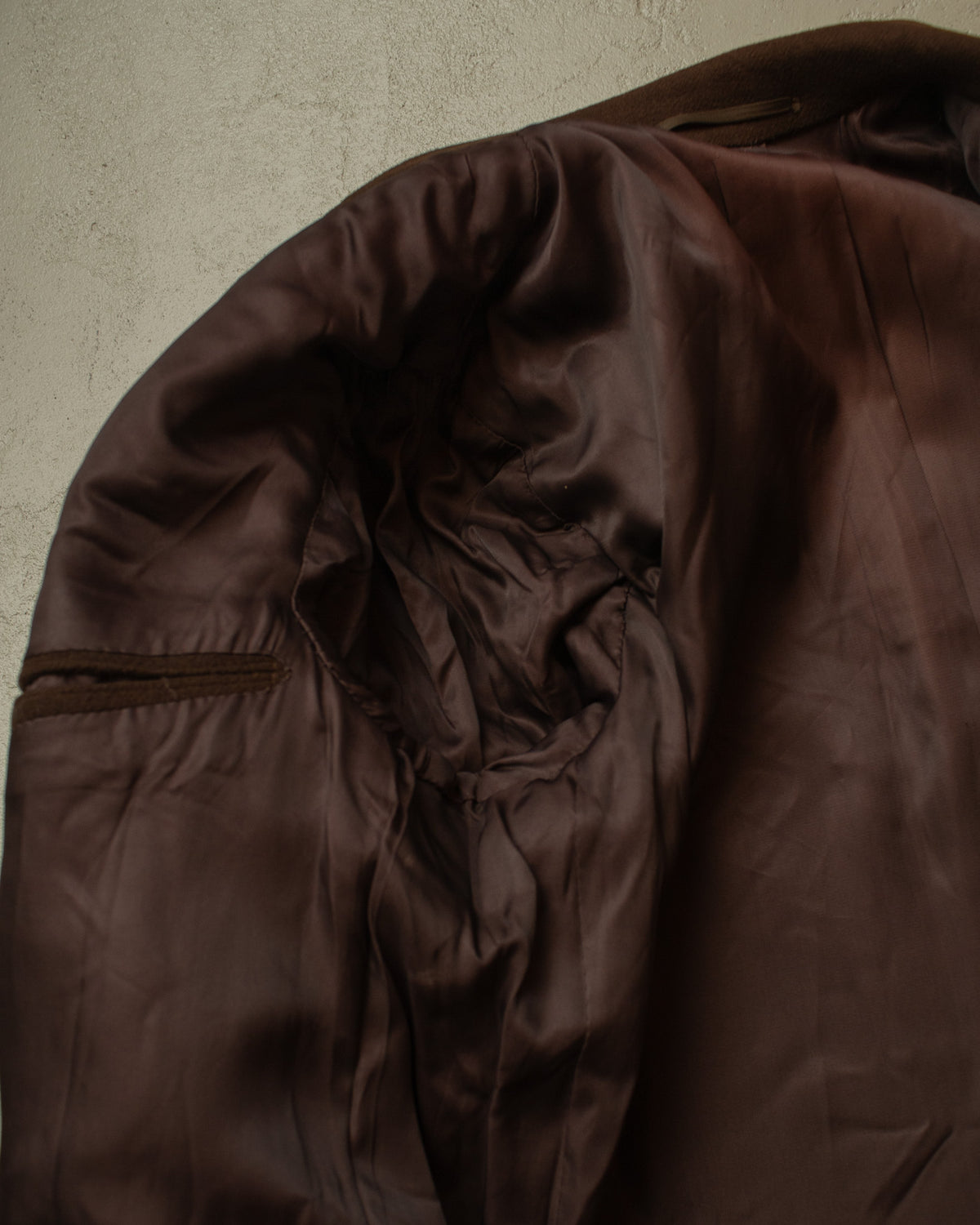1940s/50s German Heavy Wool Overcoat brown - XXL