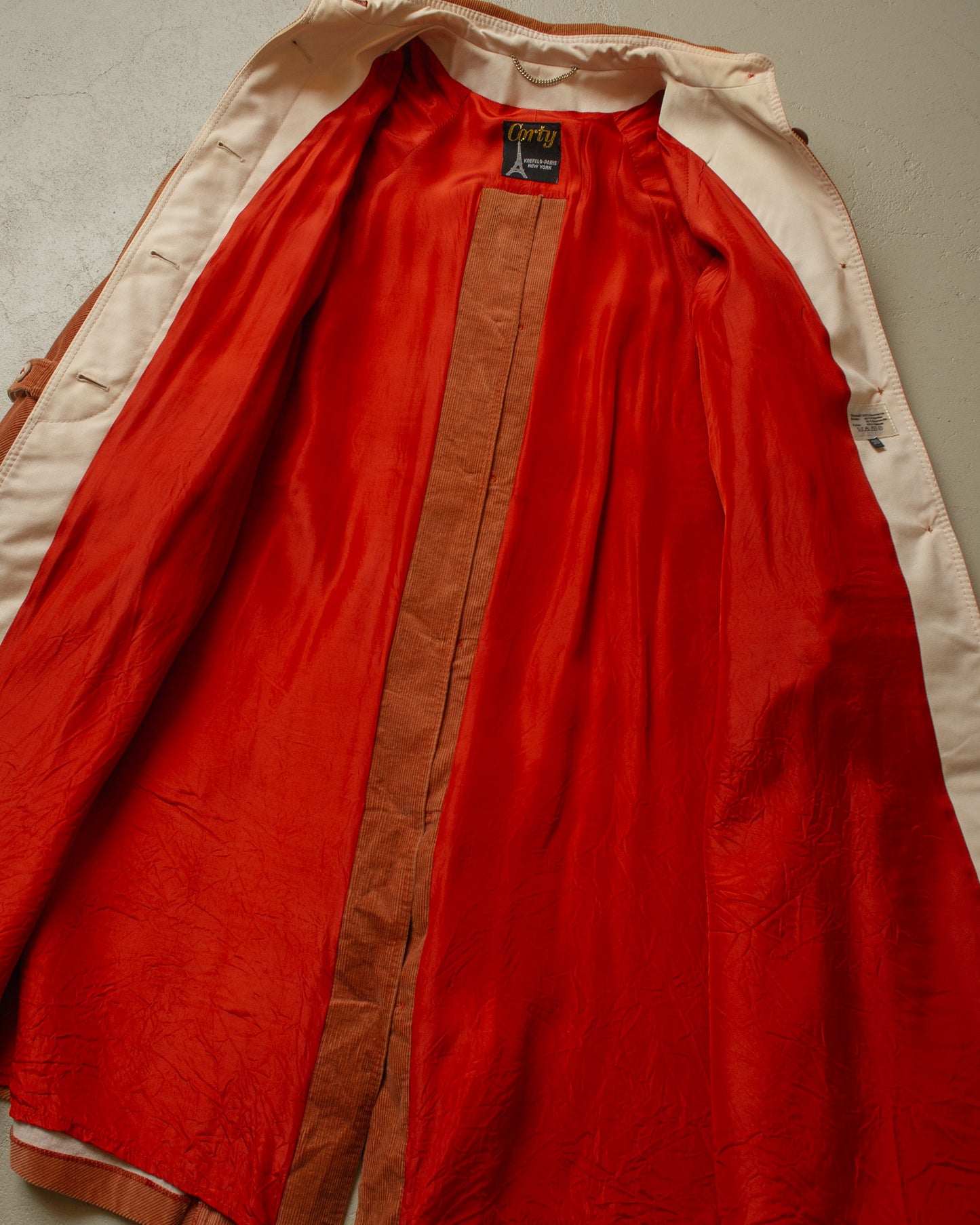 1970s/80s Womens Corty Corduroy Coat - M