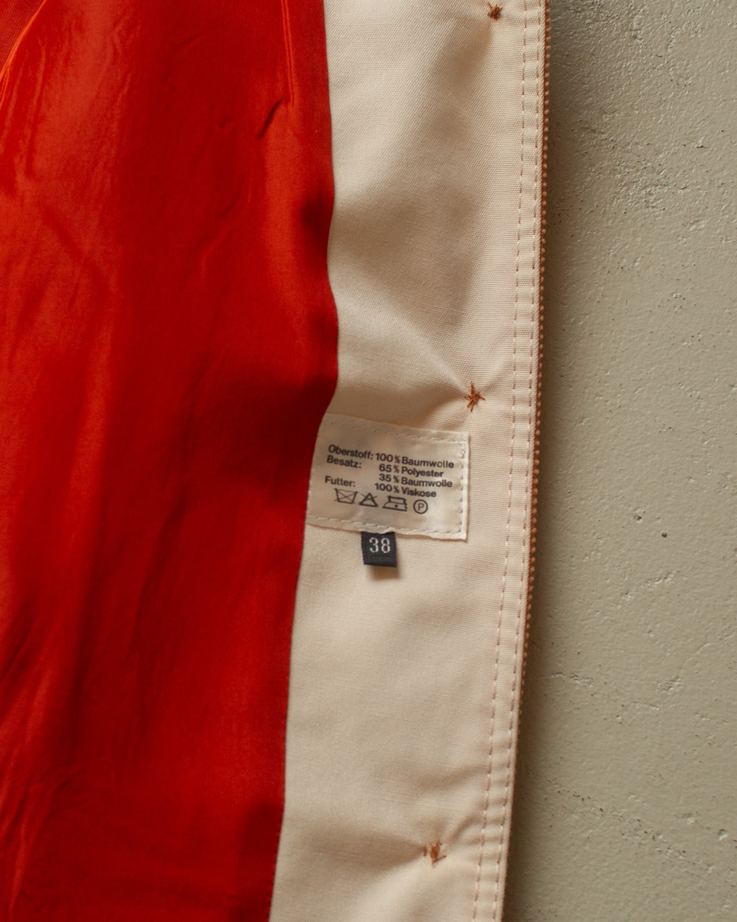 1970s/80s Womens Corty Corduroy Coat - M