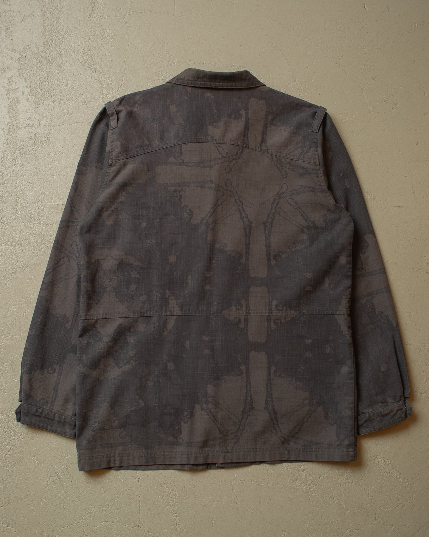 2000s Nike ACG Camo Anorak grey - L