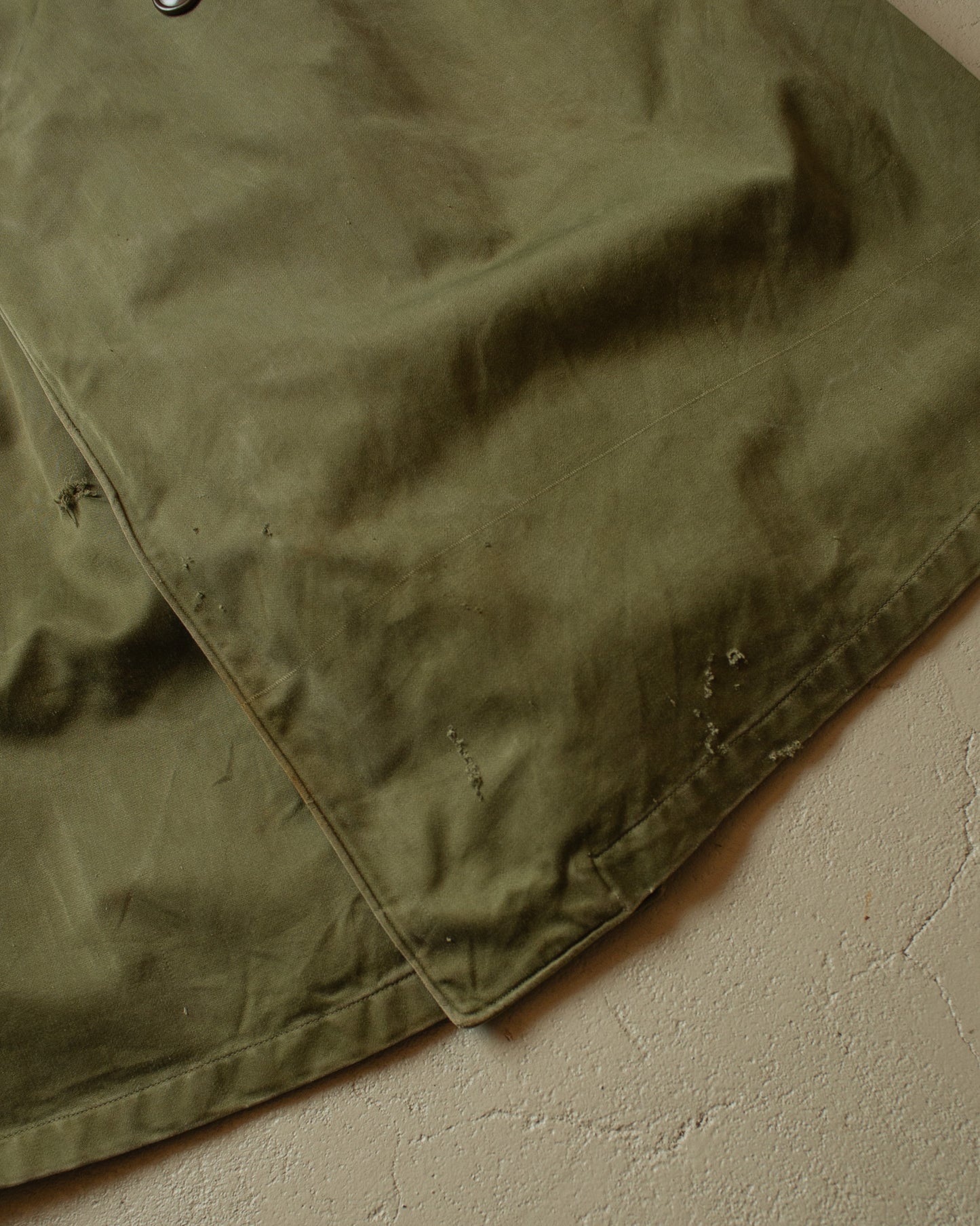 1952 US Army Trenchcoat with Liner green - M/L