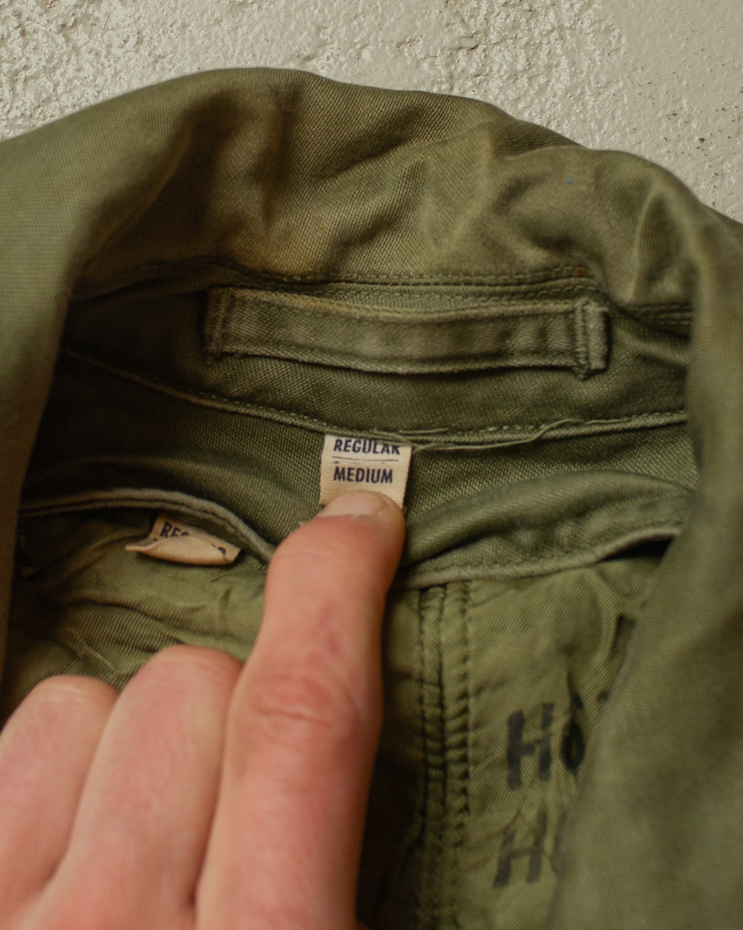 1952 US Army Trenchcoat with Liner green - M/L