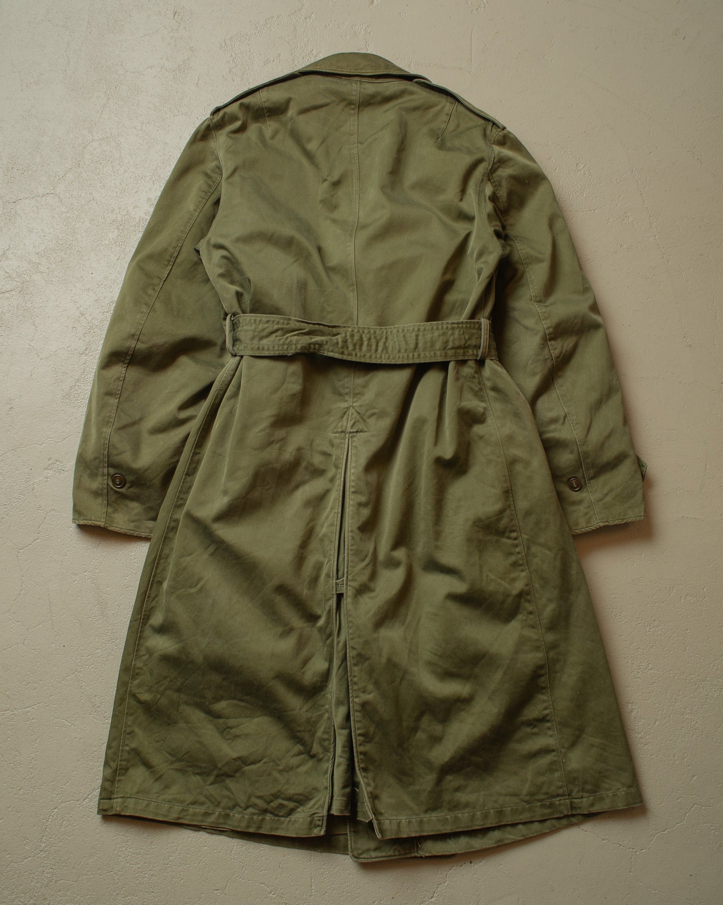 1952 US Army Trenchcoat with Liner green - M/L