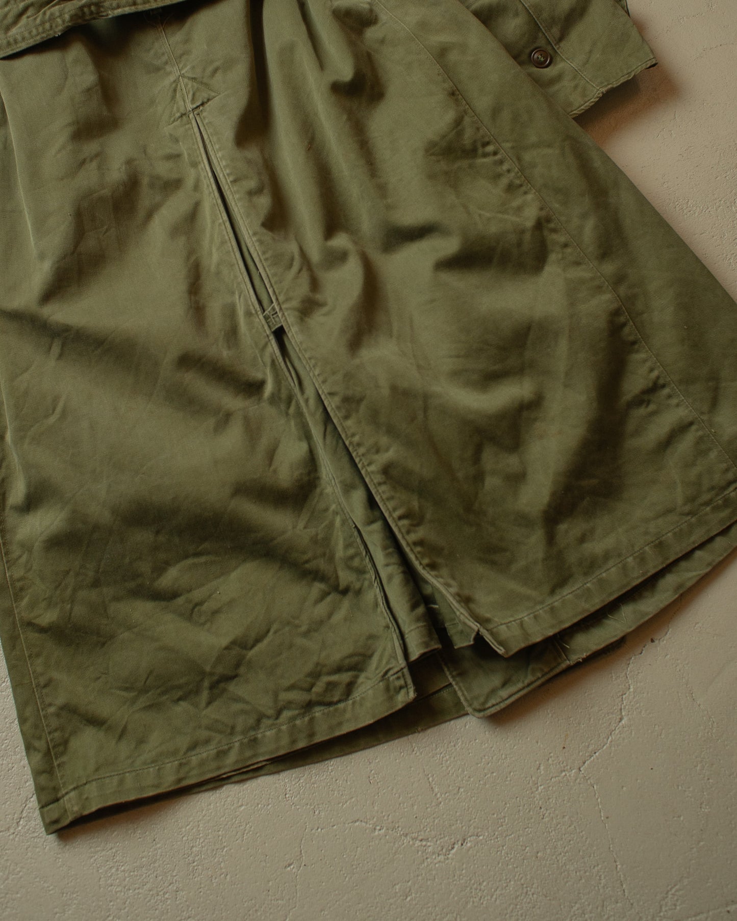 1952 US Army Trenchcoat with Liner green - M/L