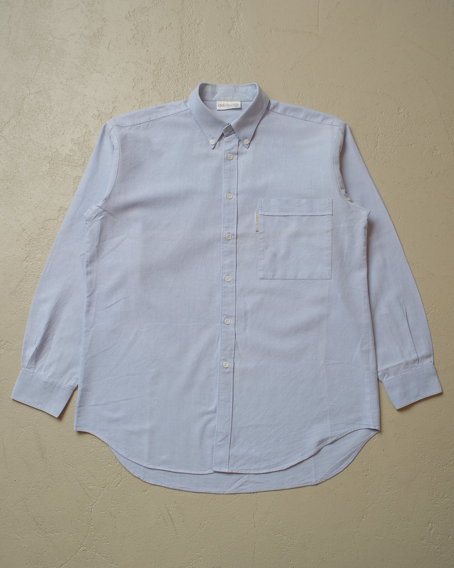 1990s unworn Adidas Outdoor Shirt blue - M/L