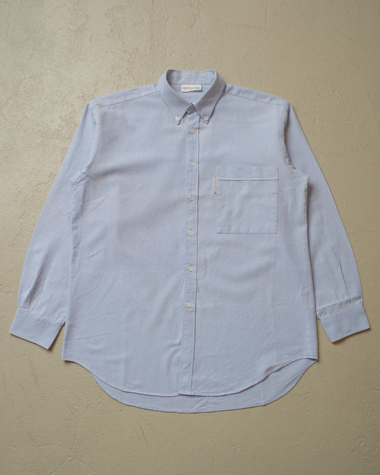 1990s unworn Adidas Outdoor Shirt blue - M/L