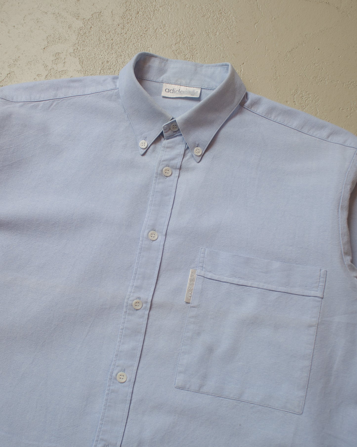 1990s unworn Adidas Outdoor Shirt blue - M/L