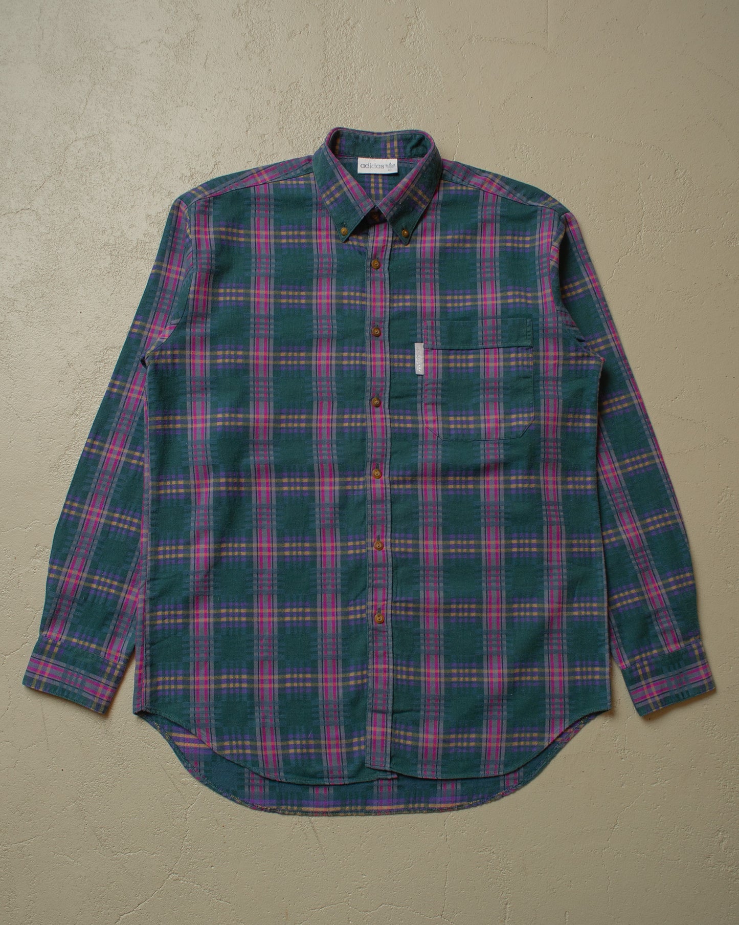 1990s unworn Adidas Outdoor Shirt green - L/XL