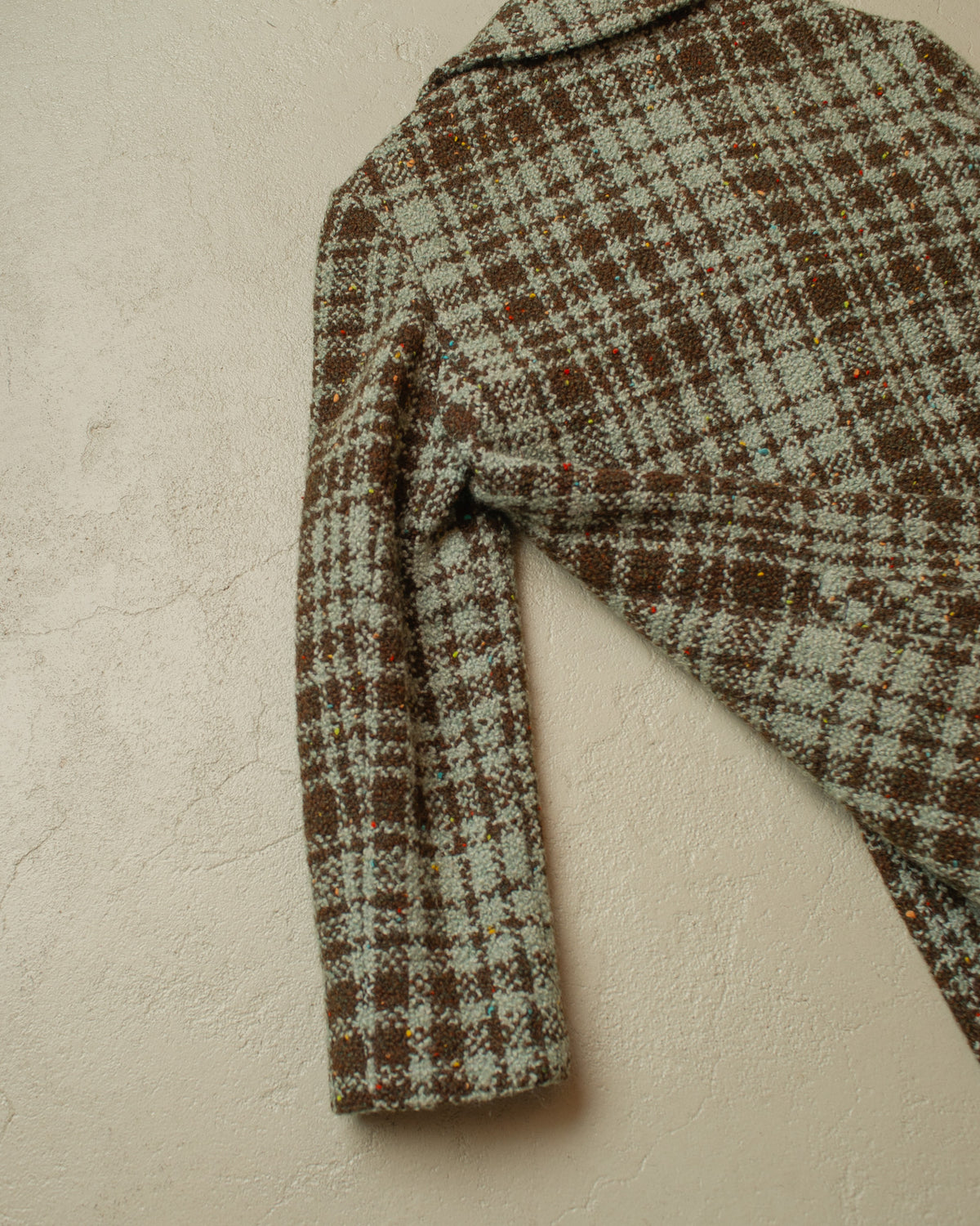 1960s German Womens Double Breasted "Jörissen" Swing Wool Coat - M/L