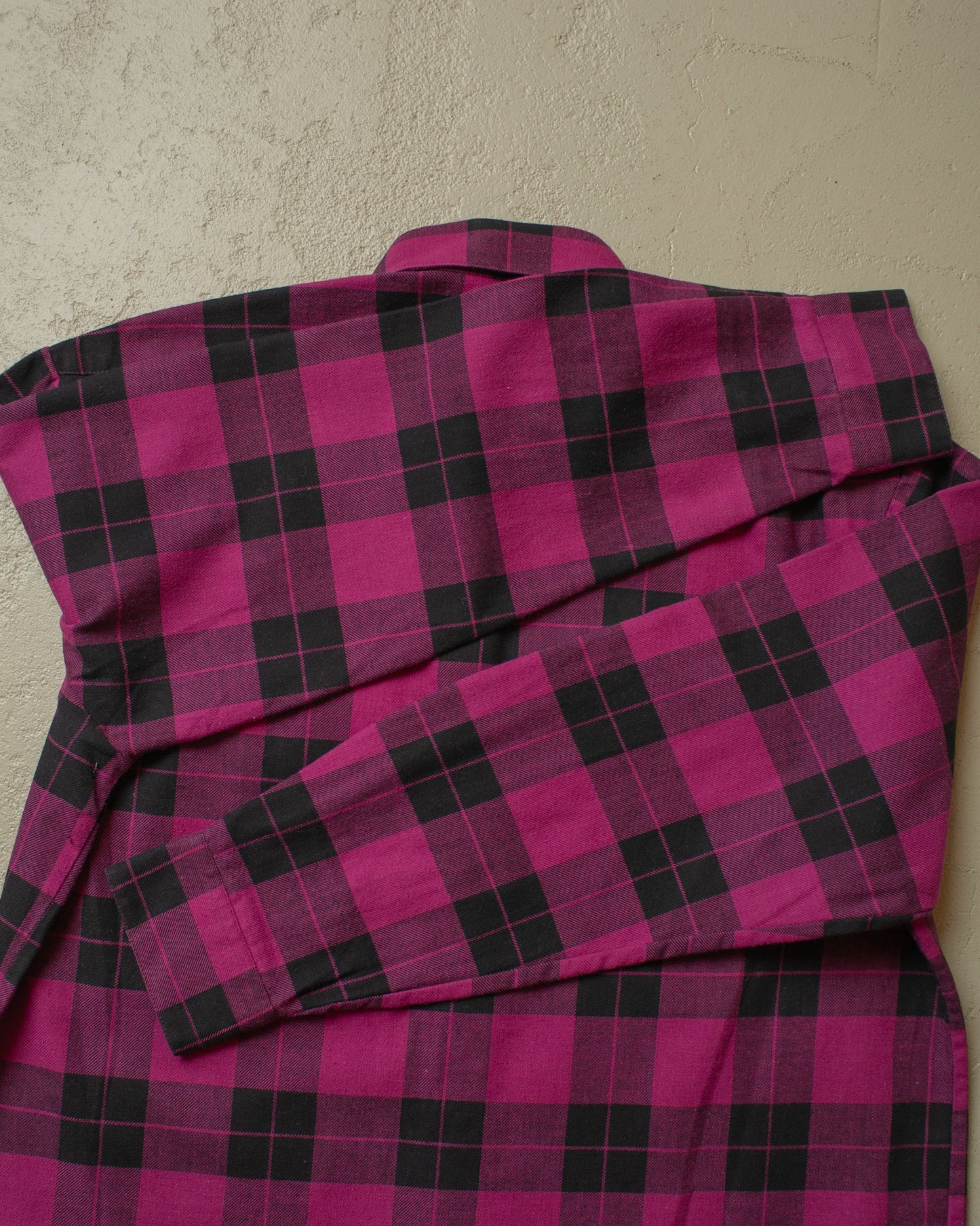 1990s unworn Adidas Outdoor Flannel Shirt pink - L/XL