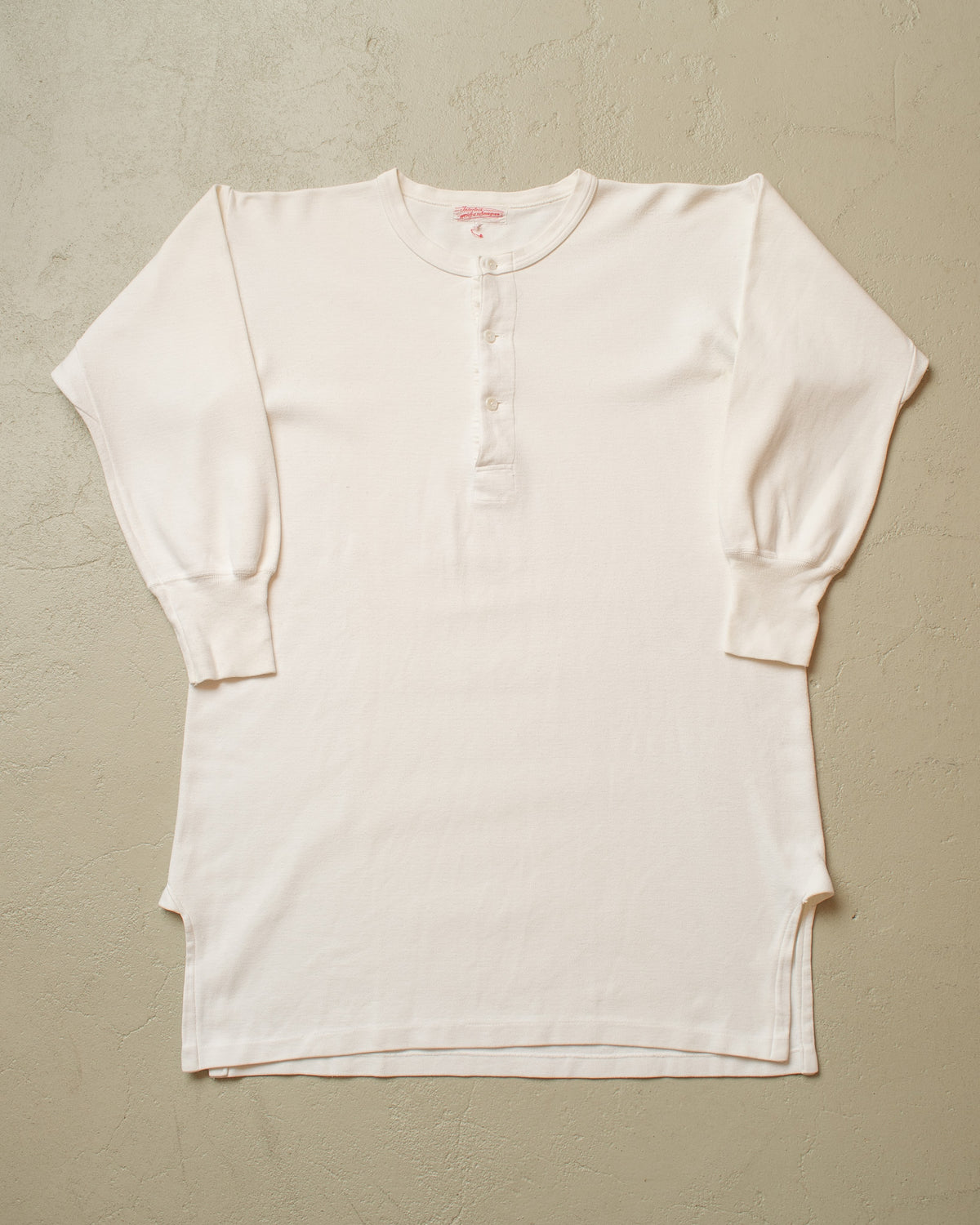 1930s German "Interlock" Cotton Undershirt white - M