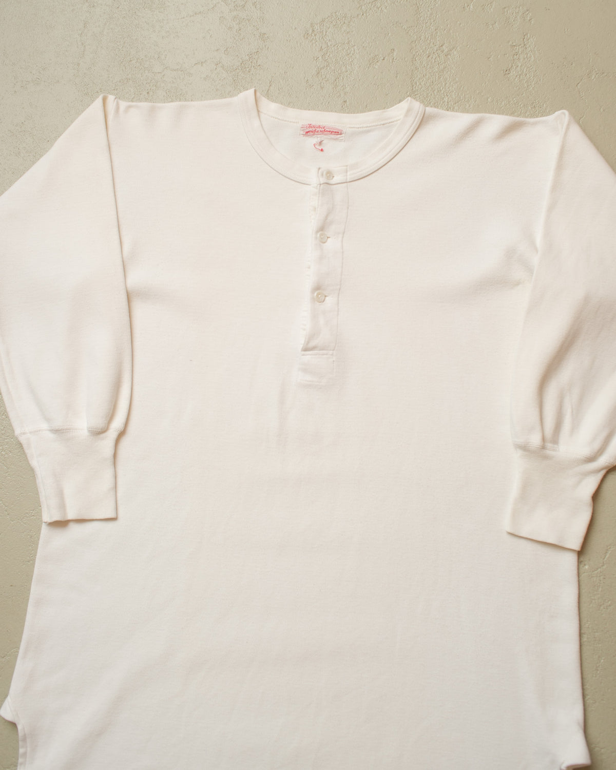 1930s German "Interlock" Cotton Undershirt white - M