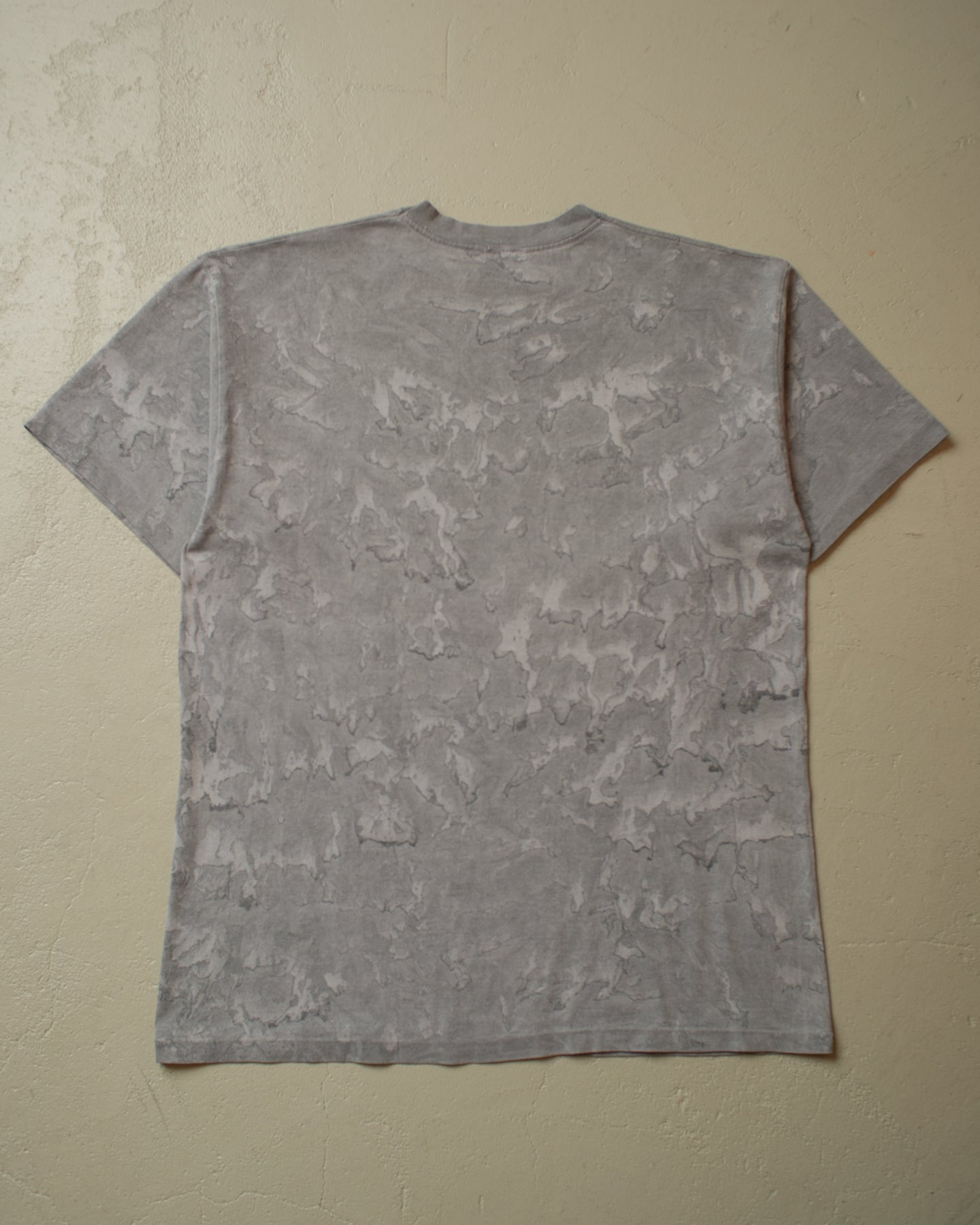 1990s Native American Tie Dye T-shirt grey - XL/XXL