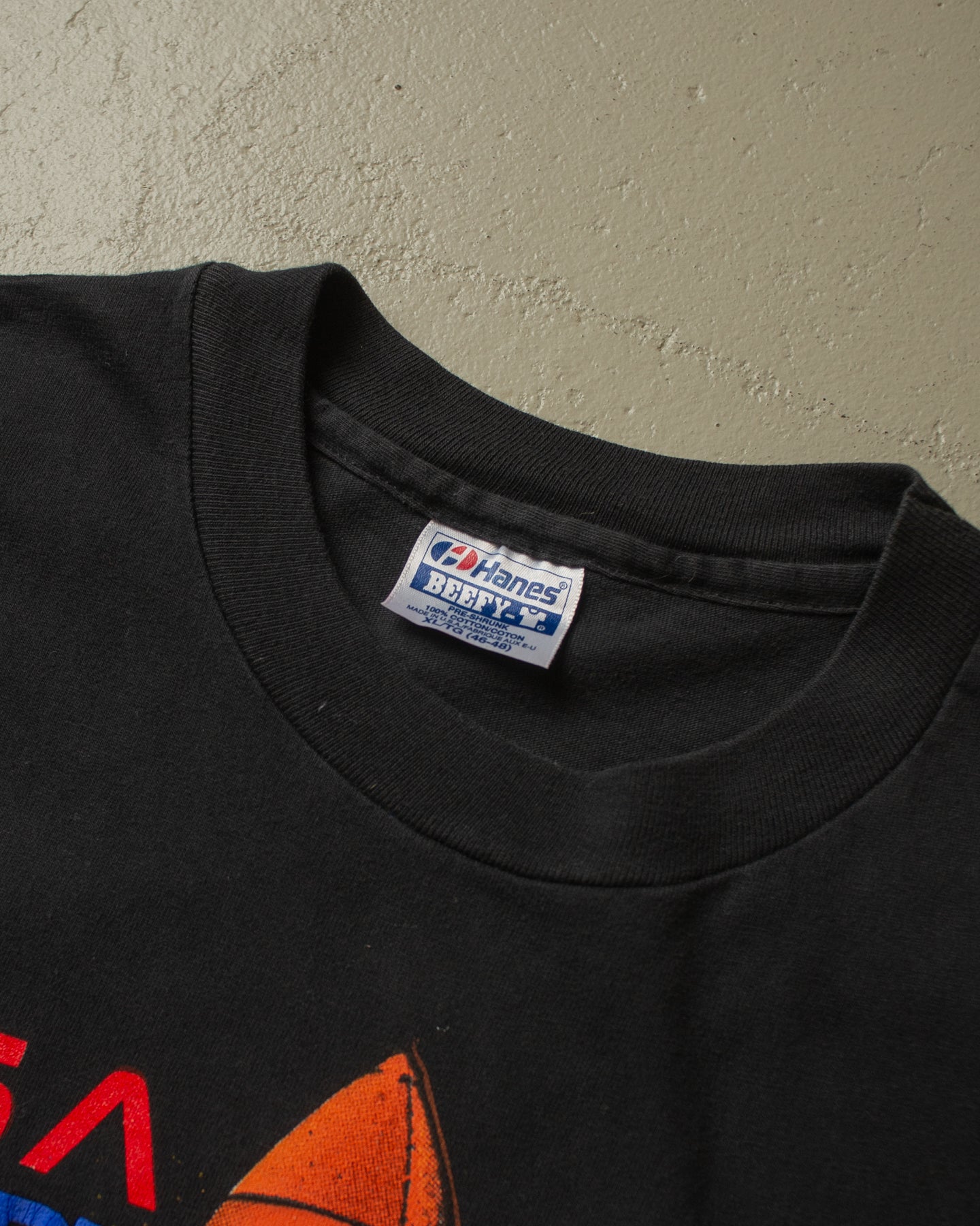 1990 Kennedy Space Center Florida T-shirt black - L/XL