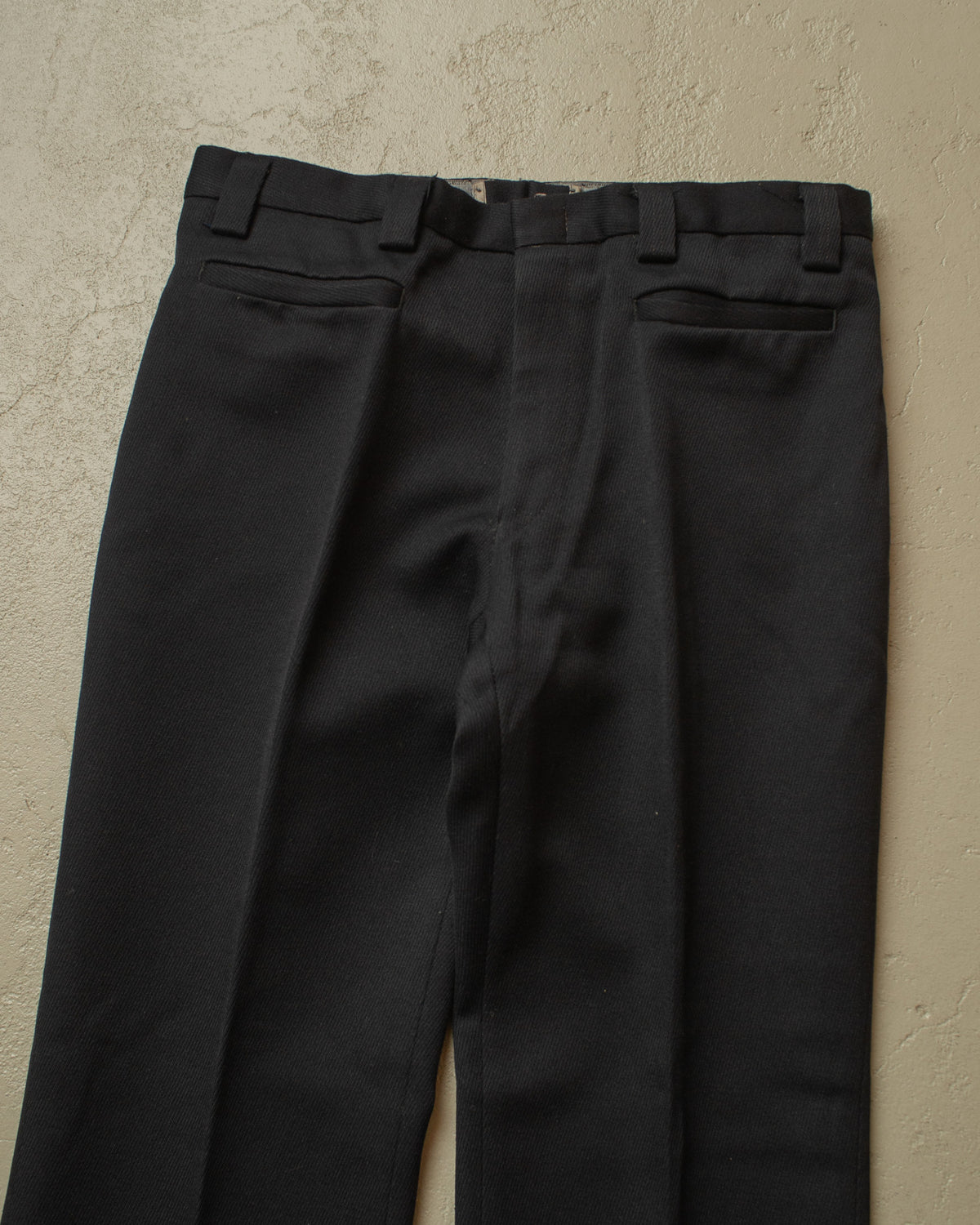 1960s/70s Peek&Cloppenburg Flared Suit Pants black - W31,5 L30,5