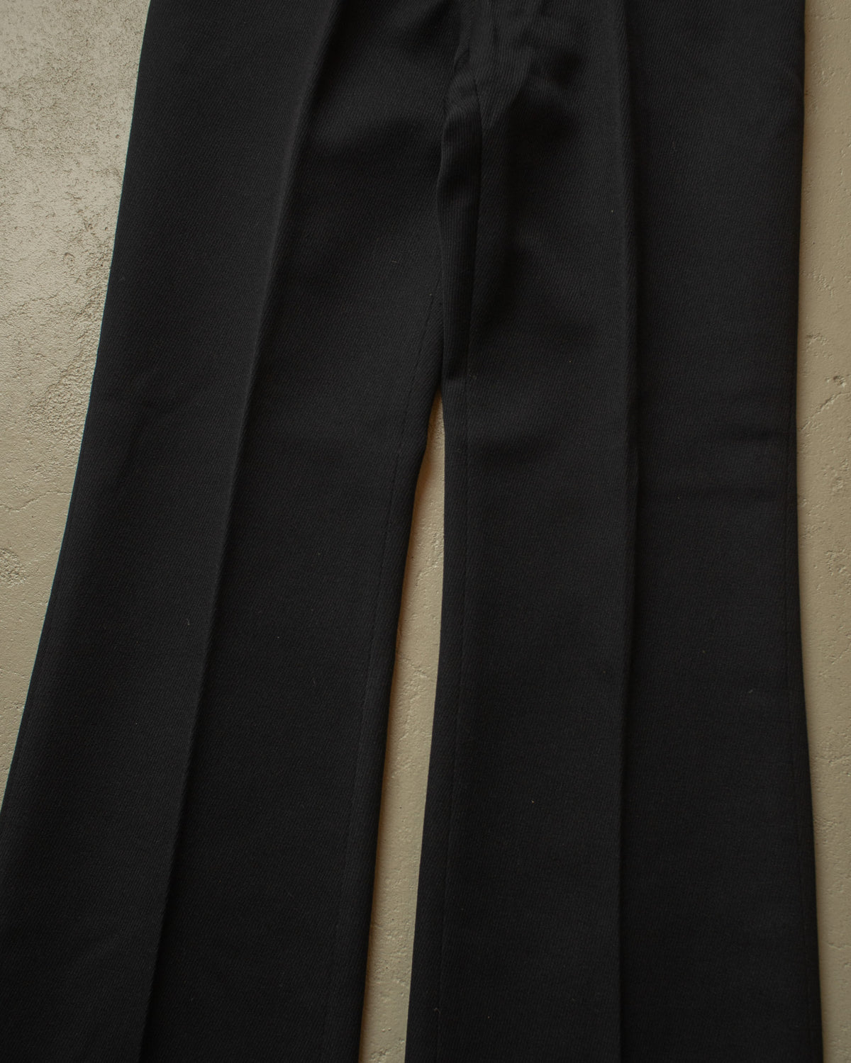 1960s/70s Peek&Cloppenburg Flared Suit Pants black - W31,5 L30,5