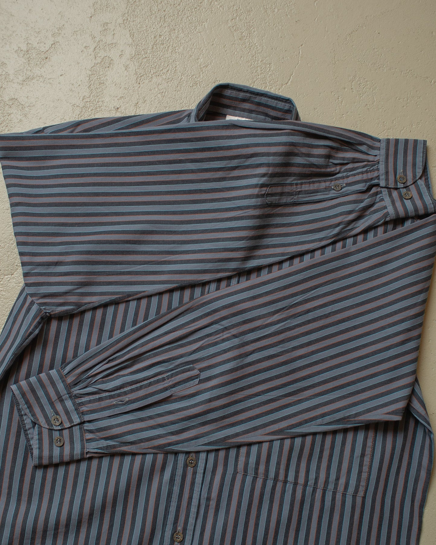 1990s Adidas Outdoor striped Shirt multi - L