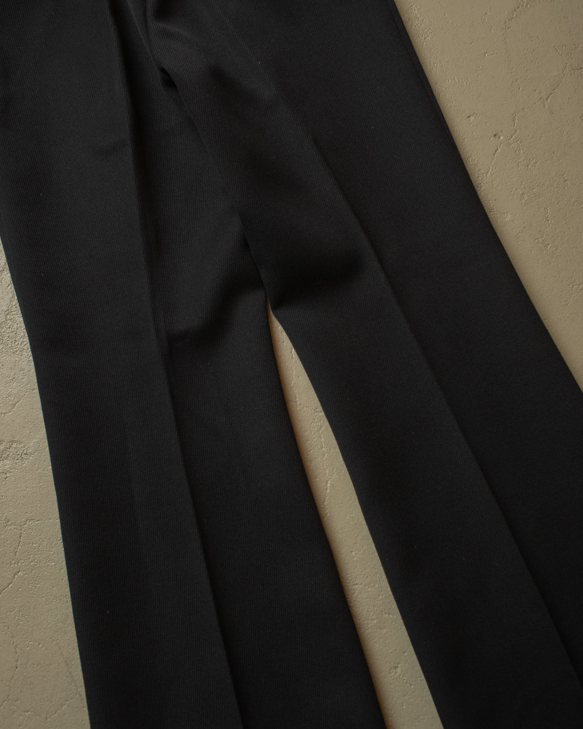1960s/70s Peek&Cloppenburg Flared Suit Pants black - W31,5 L30,5