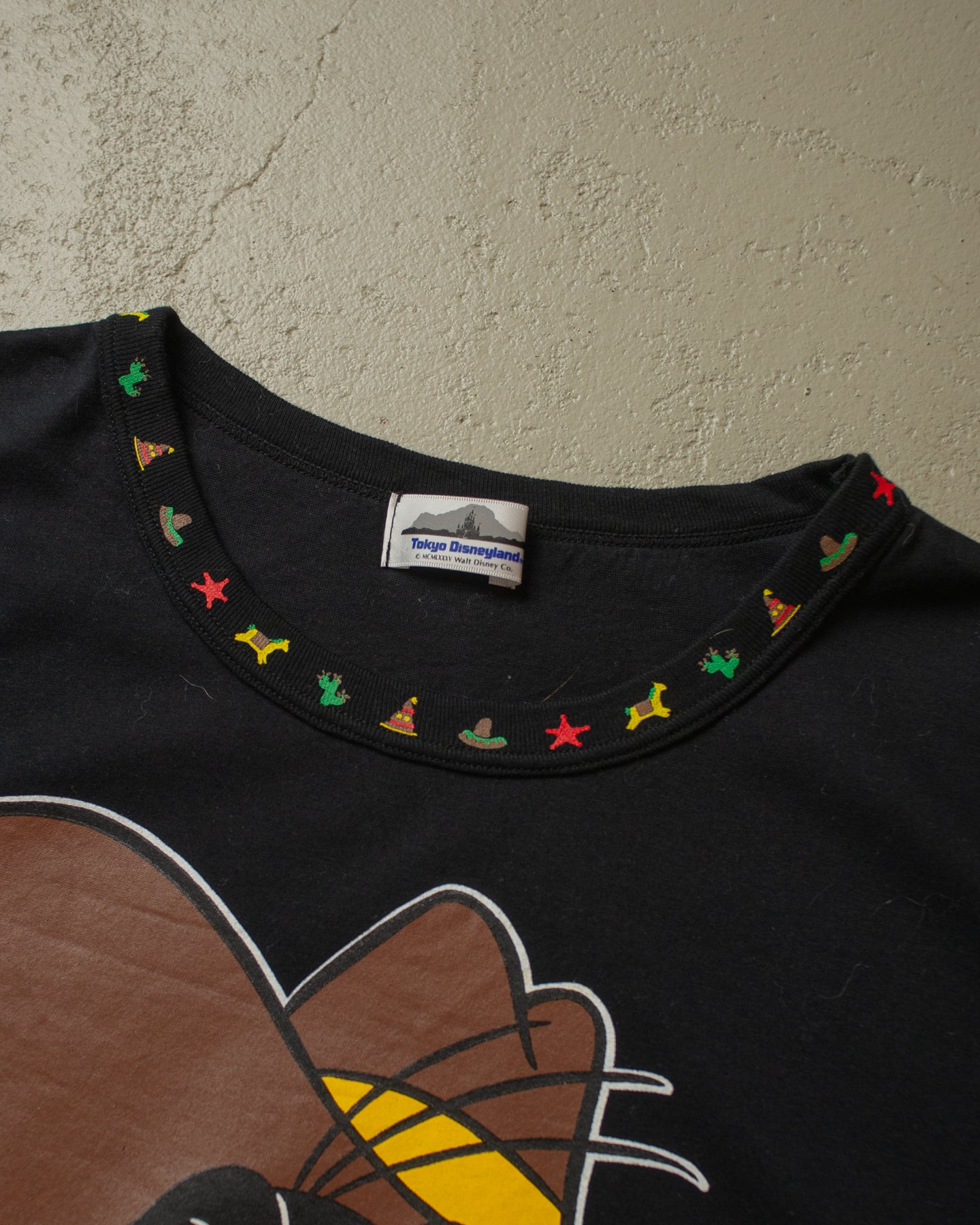 1995 Tokyo Disneyland Goofy T-shirt black - M/L
