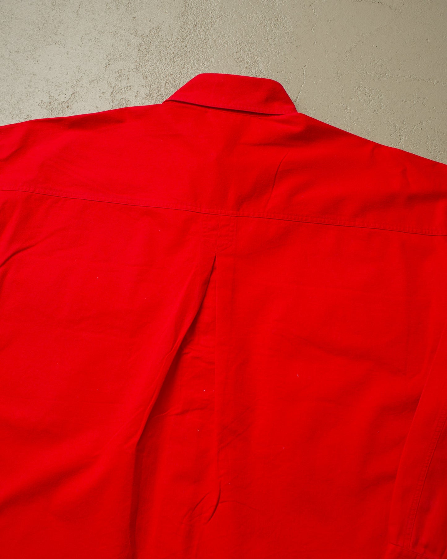 1990s unworn Adidas Outdoor Two Pocket Shirt red - XL/XXL