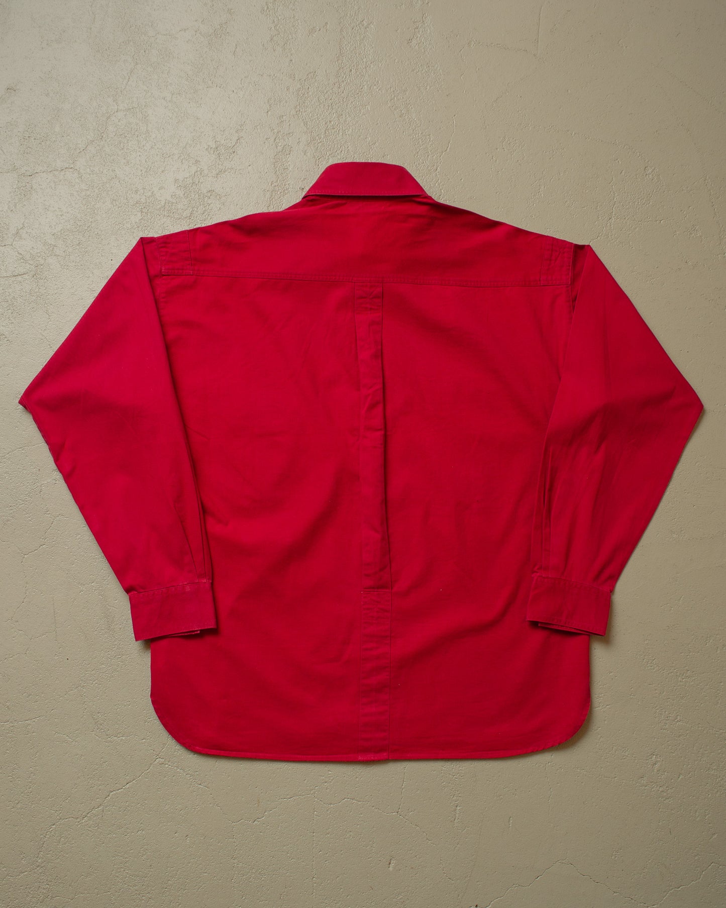 1990s unworn Adidas Outdoor Two Pocket Shirt burgundy - XL/XXL