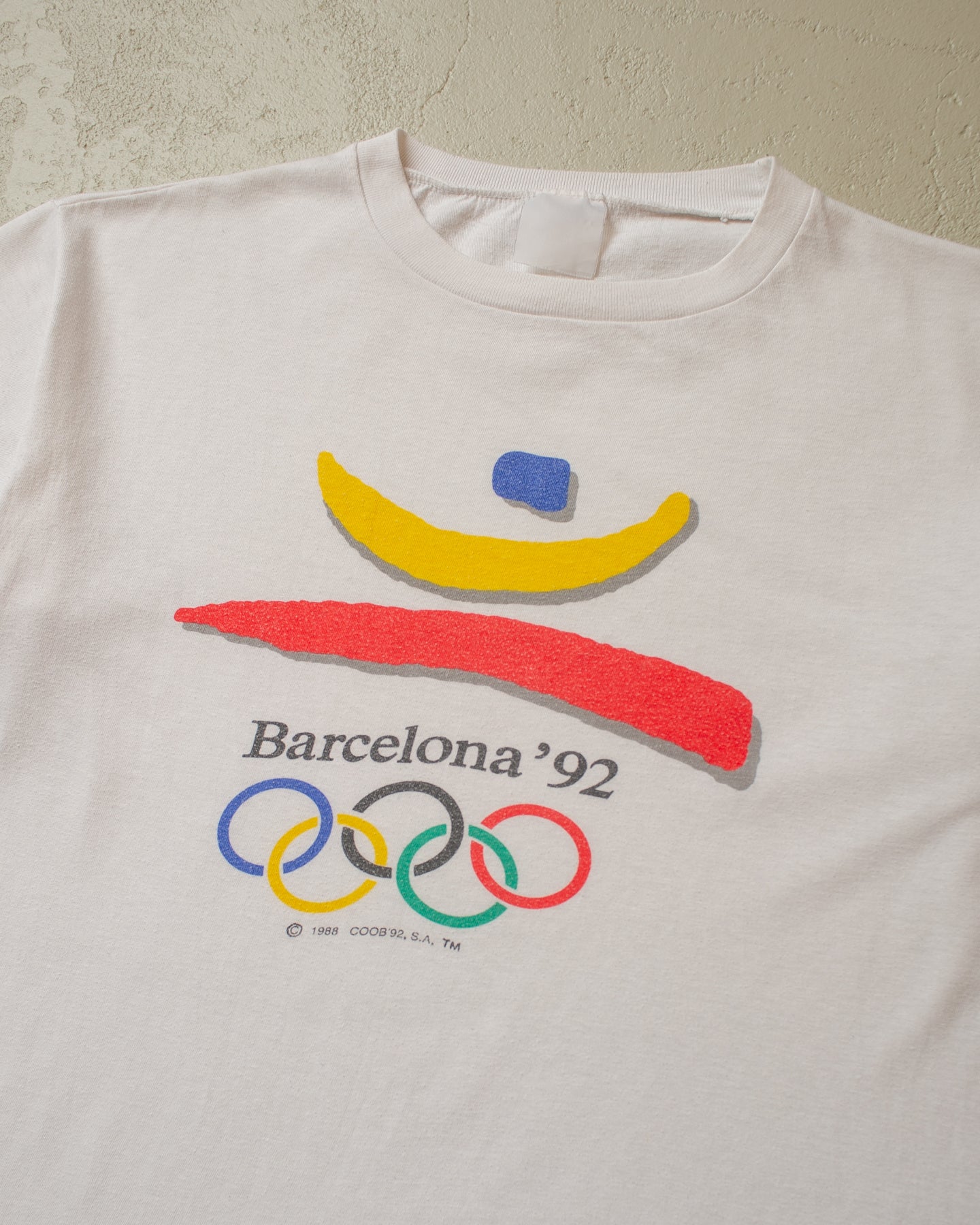 1992 Olympics Barcelona T-shirt white - M