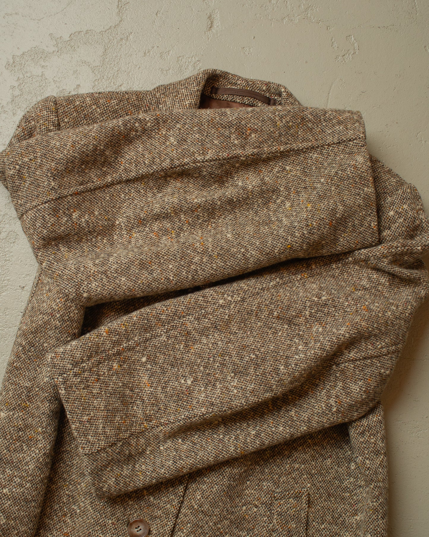 1950s Balmacaan Wool Coat grey - S/M