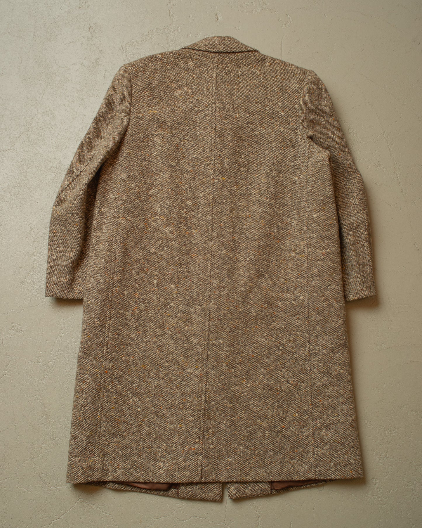 1950s Balmacaan Wool Coat grey - S/M