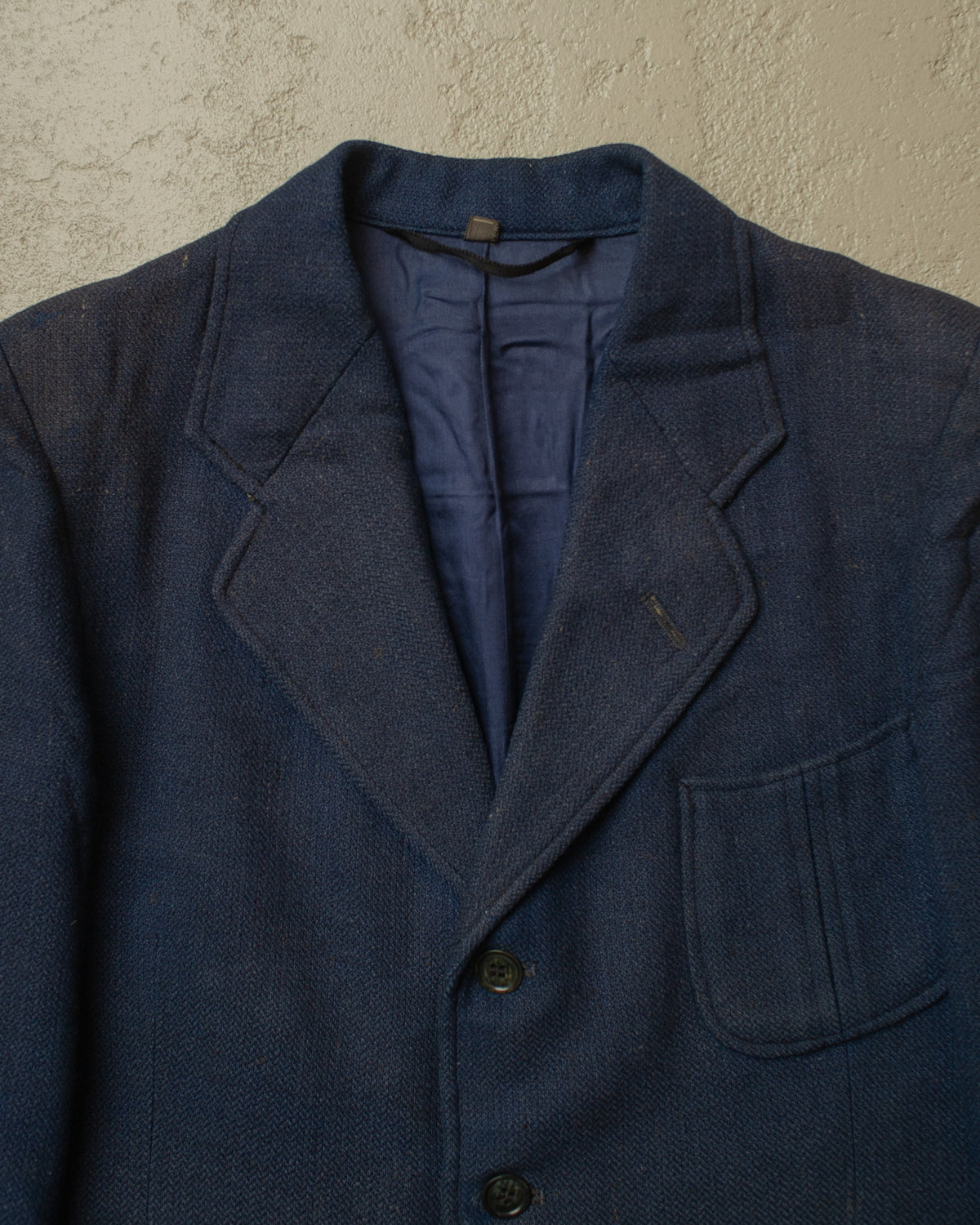 1940s German Wool Sports Jacket blue - S