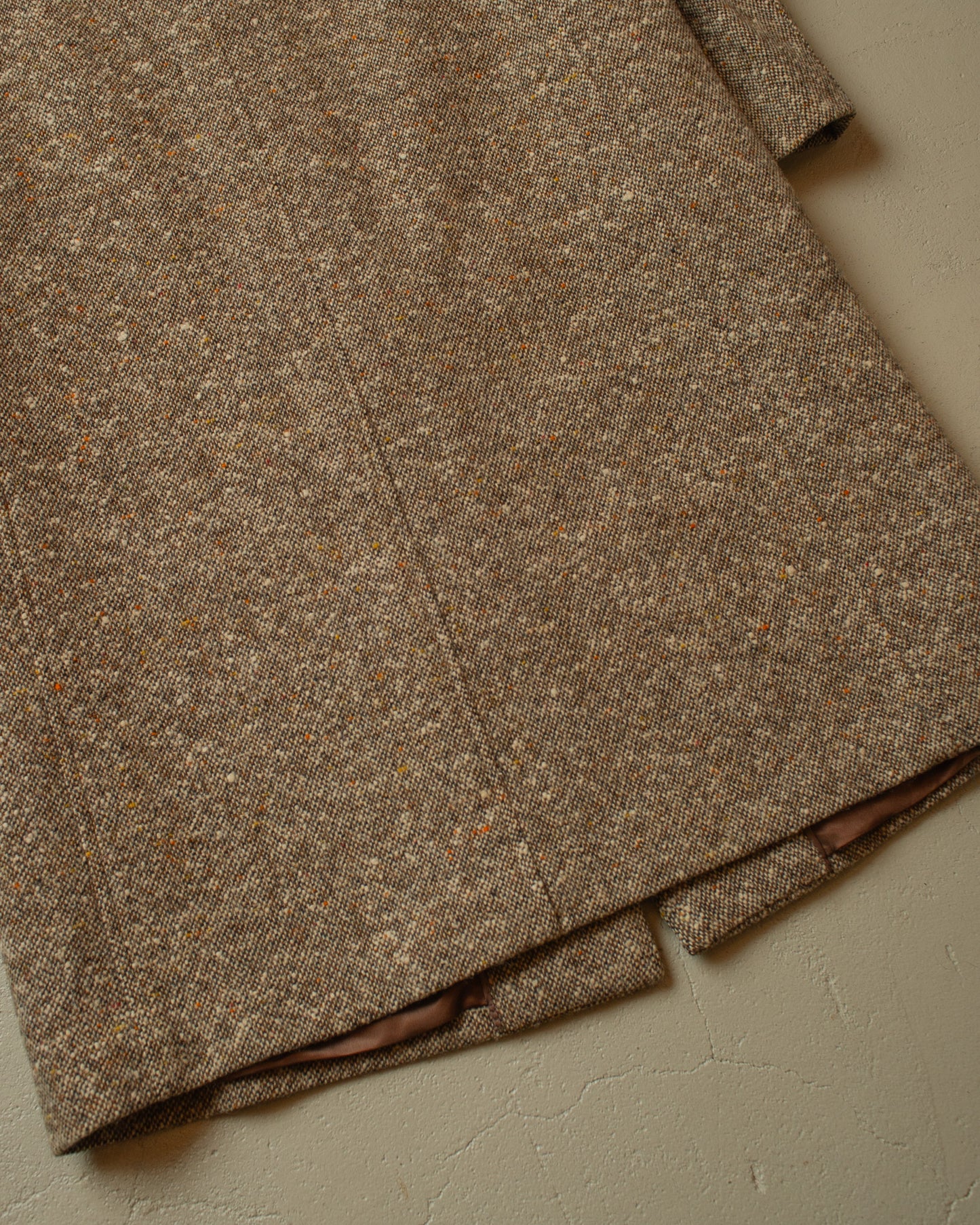 1950s Balmacaan Wool Coat grey - S/M