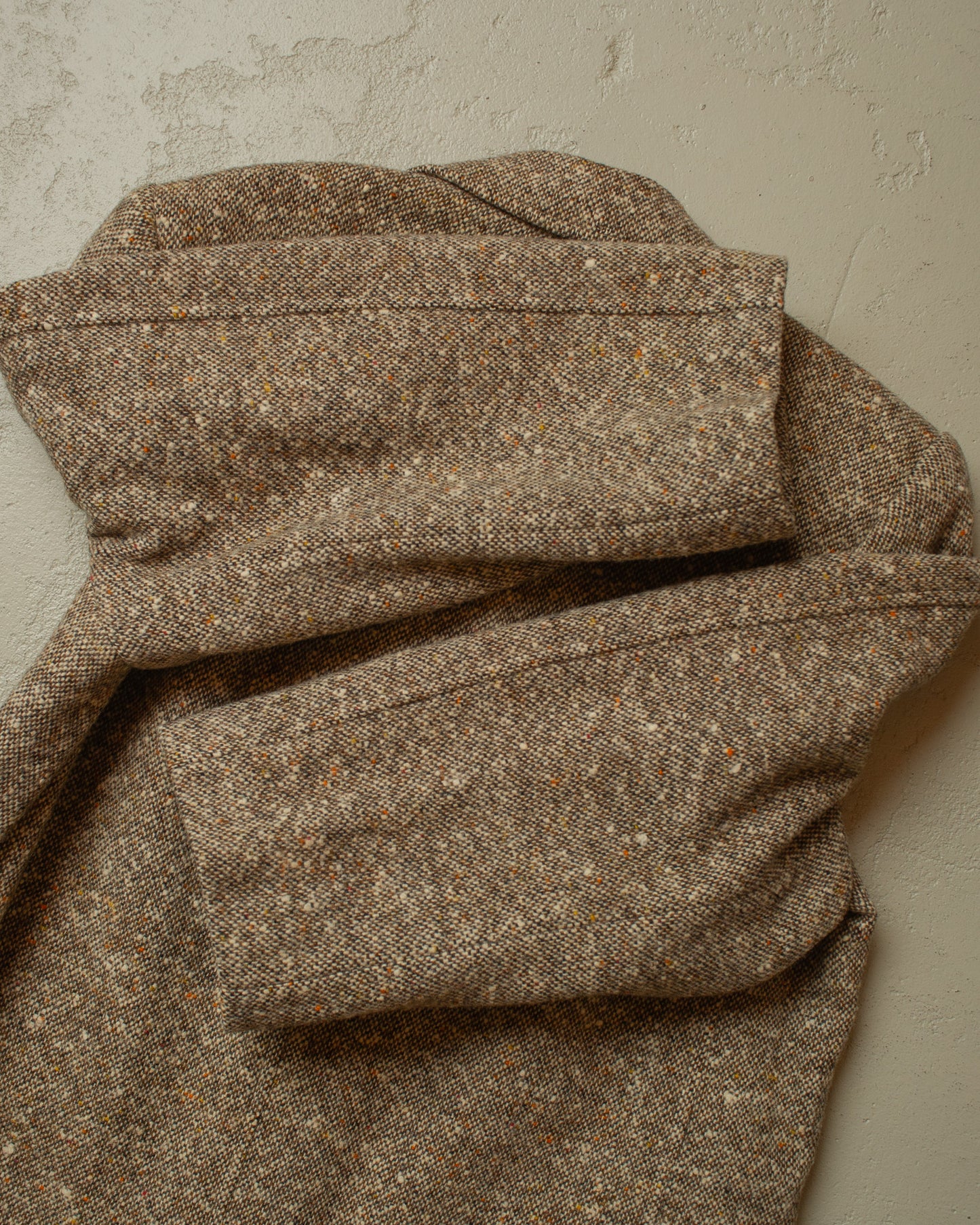 1950s Balmacaan Wool Coat grey - S/M