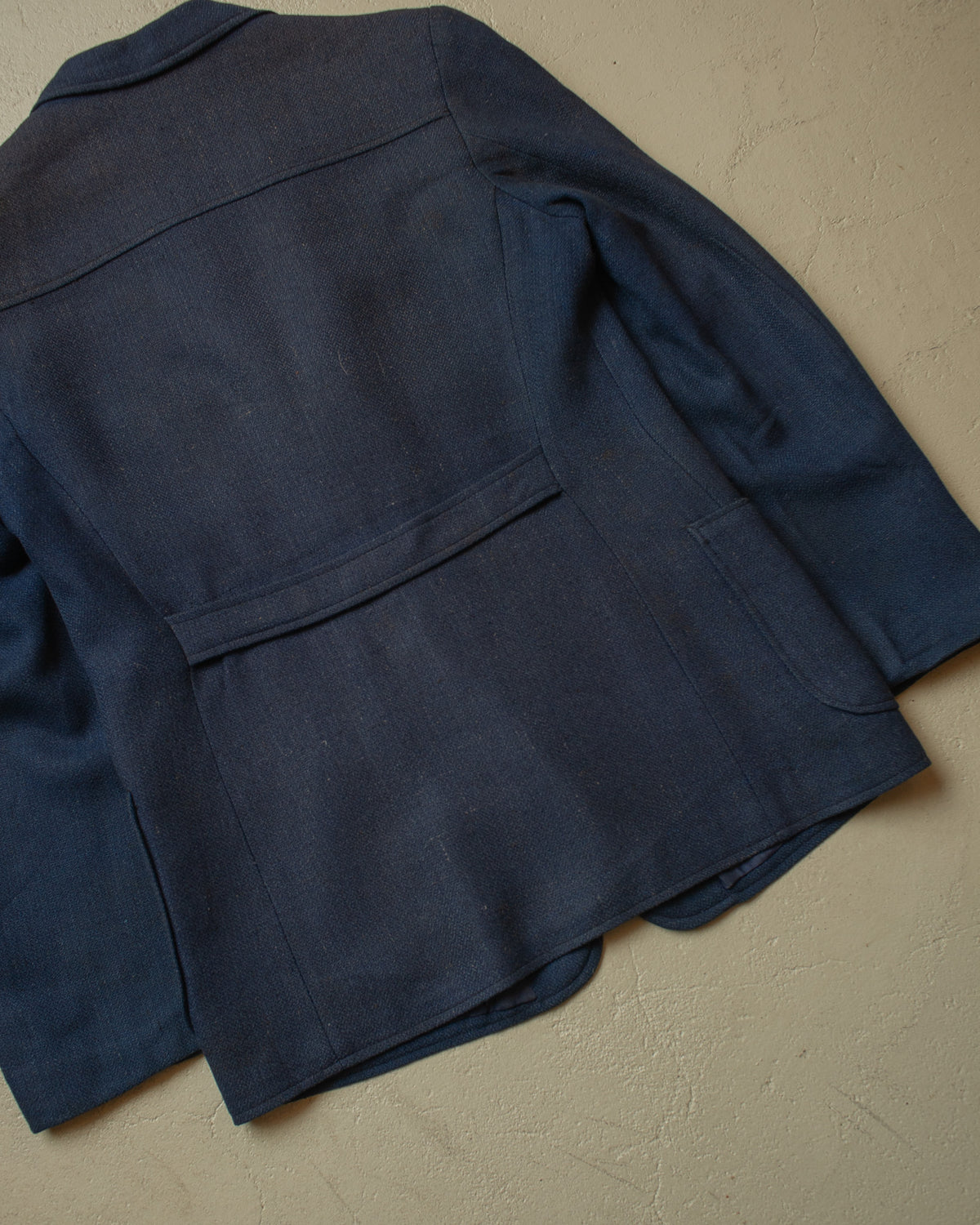 1940s German Wool Sports Jacket blue - S