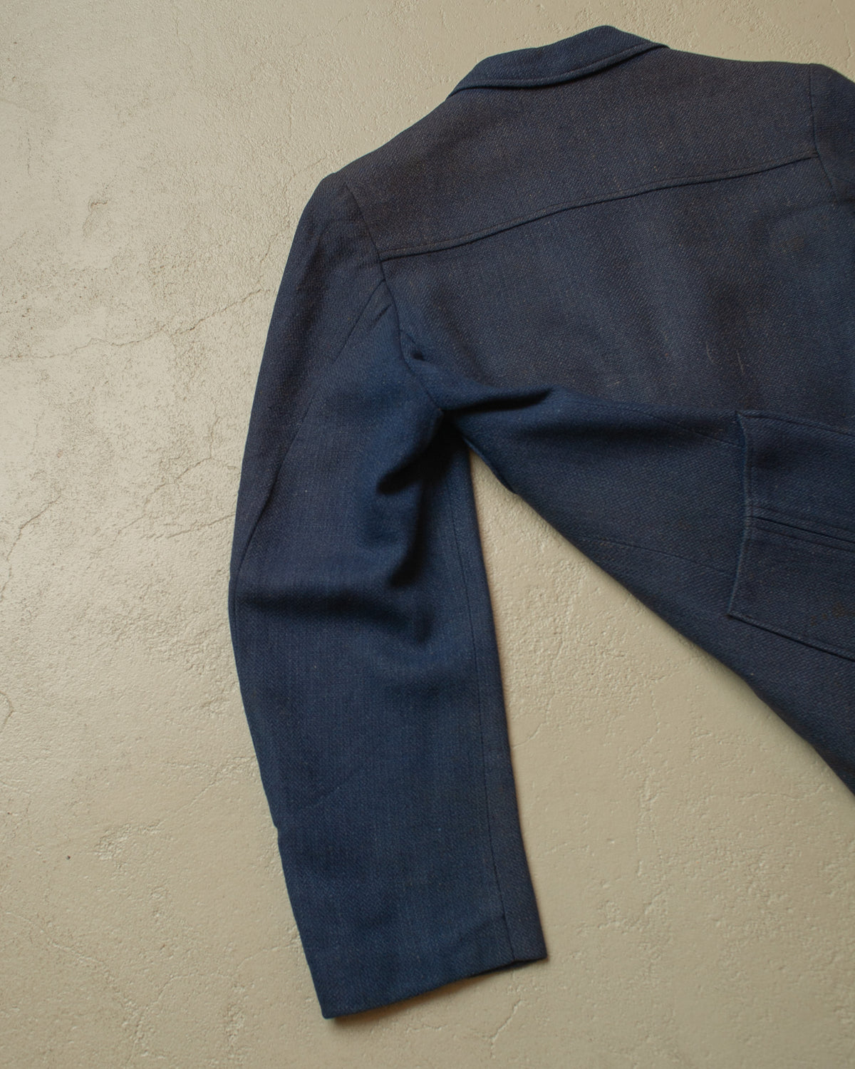 1940s German Wool Sports Jacket blue - S