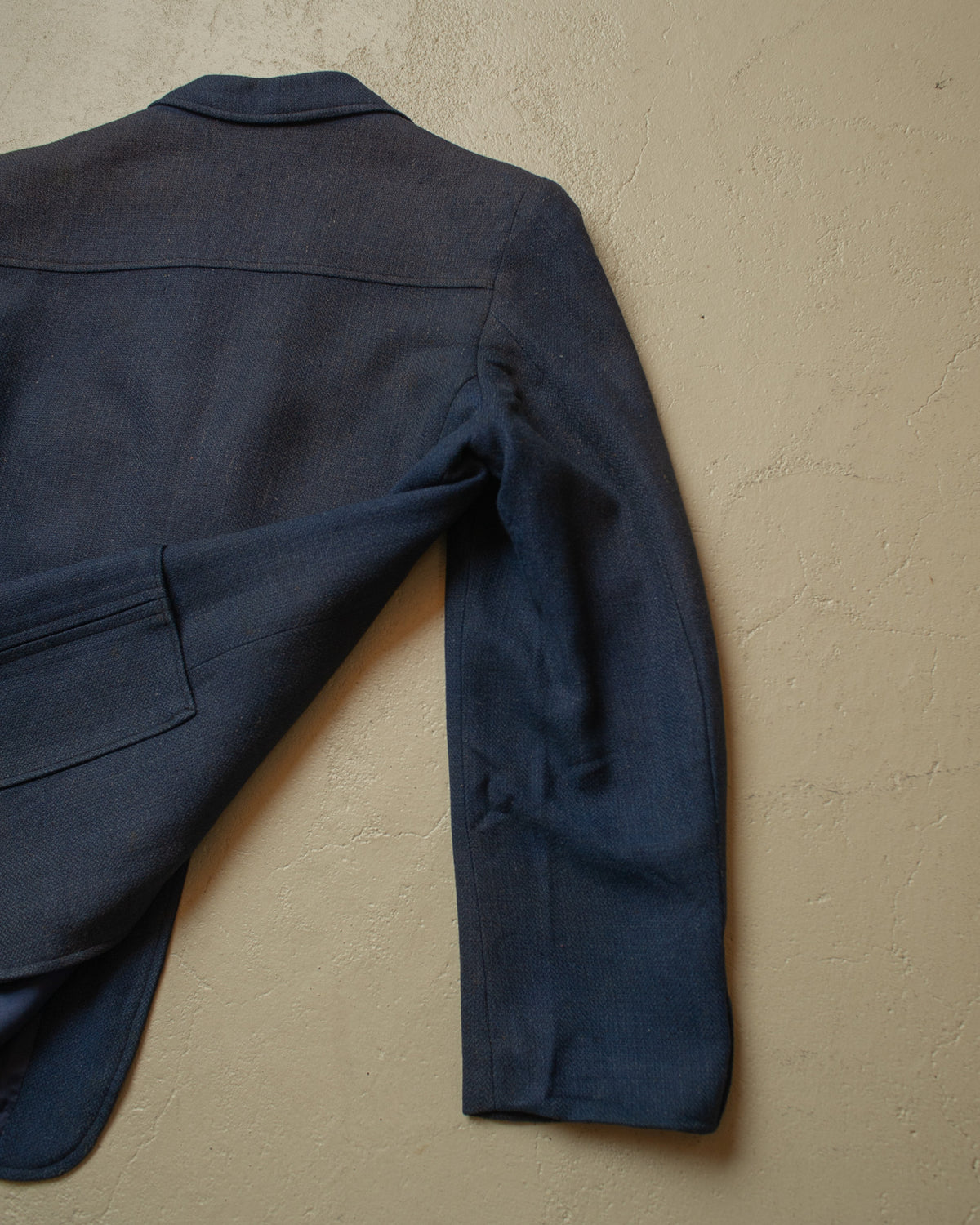 1940s German Wool Sports Jacket blue - S