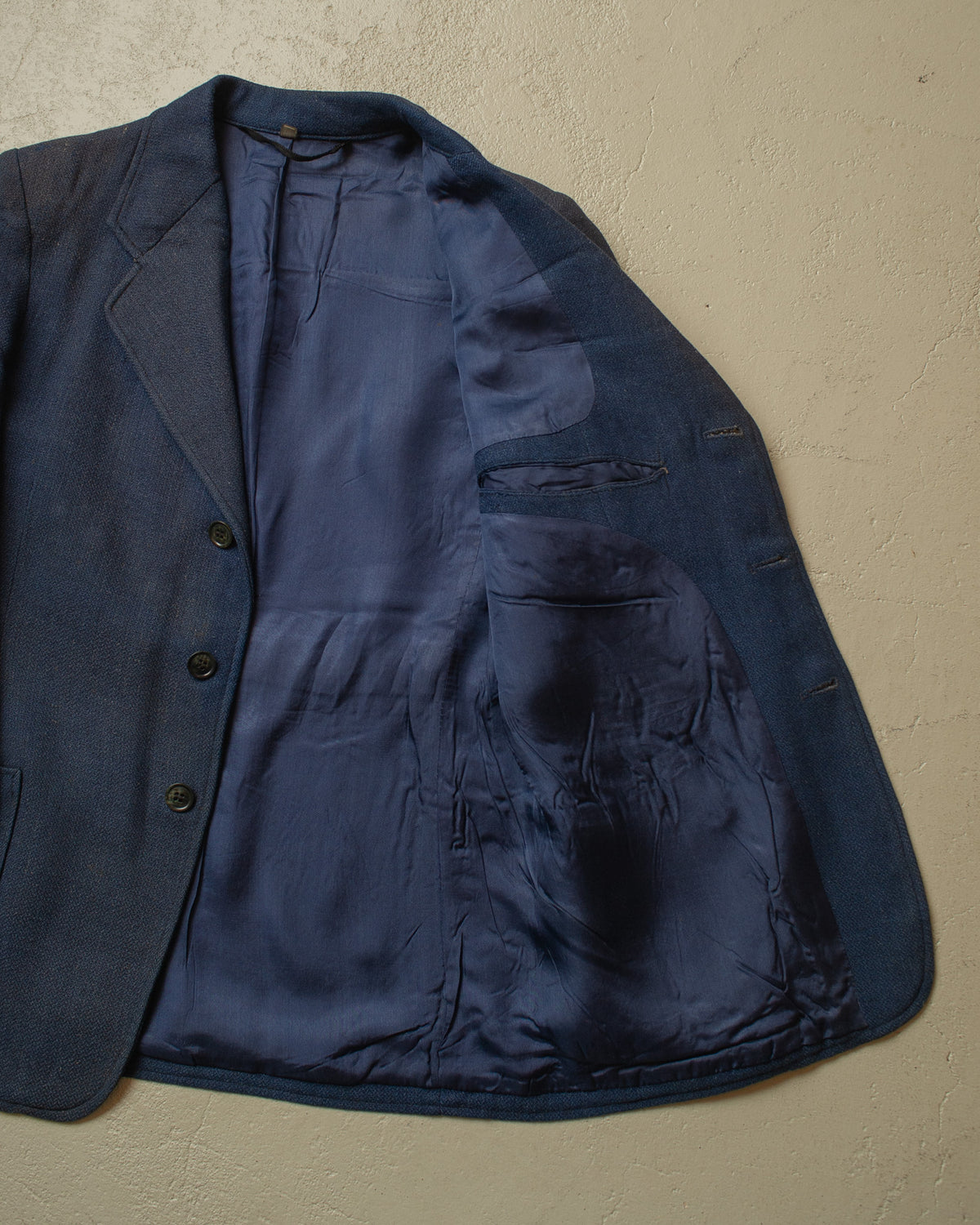 1940s German Wool Sports Jacket blue - S