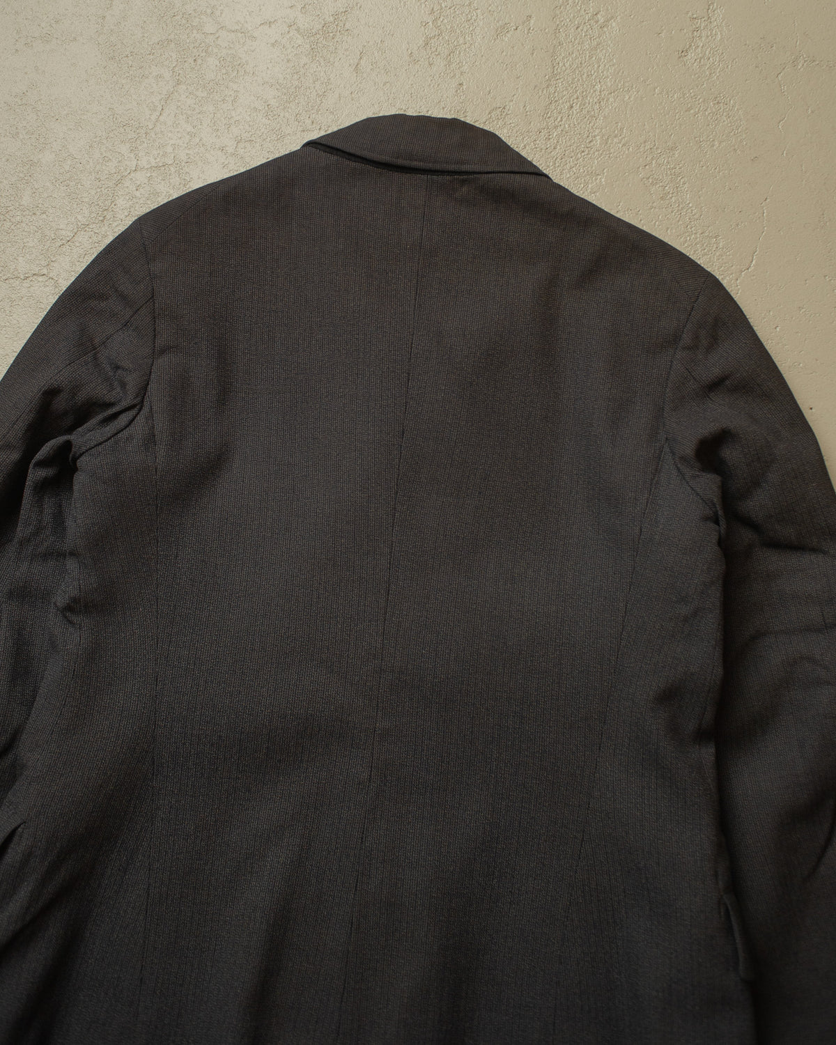 1920s/30s German Double Breasted Suit Jacket + Vest grey - S/M