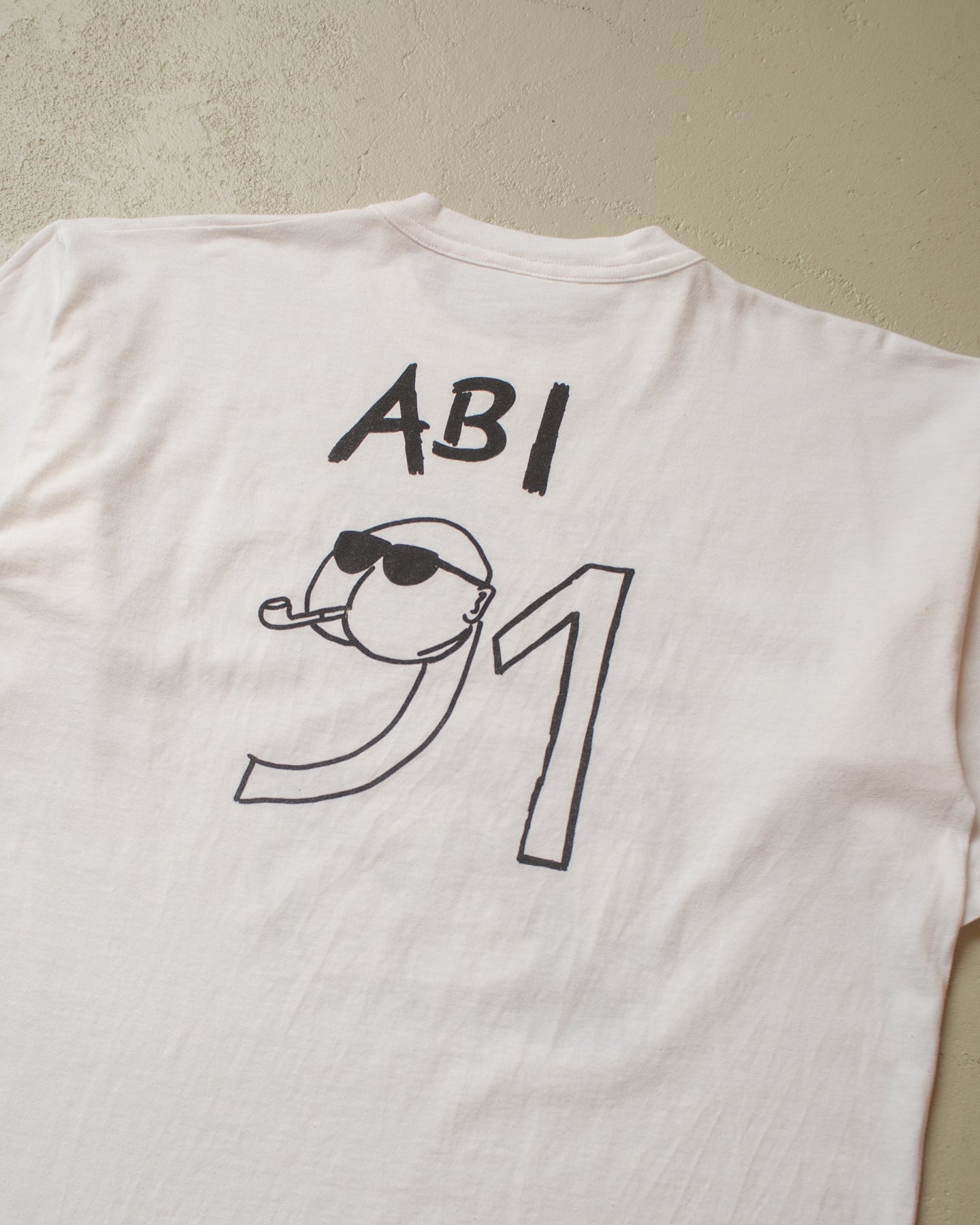 1991 Abi "Wir sind was volkt" T-shirt white - L