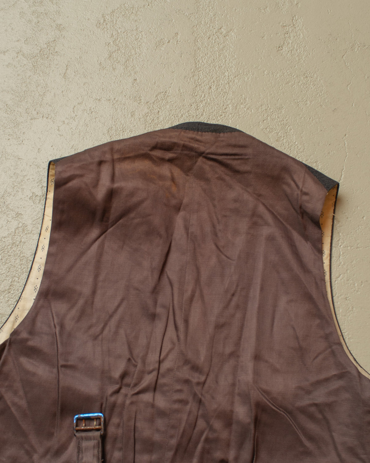 1920s/30s German Double Breasted Suit Jacket + Vest grey - S/M