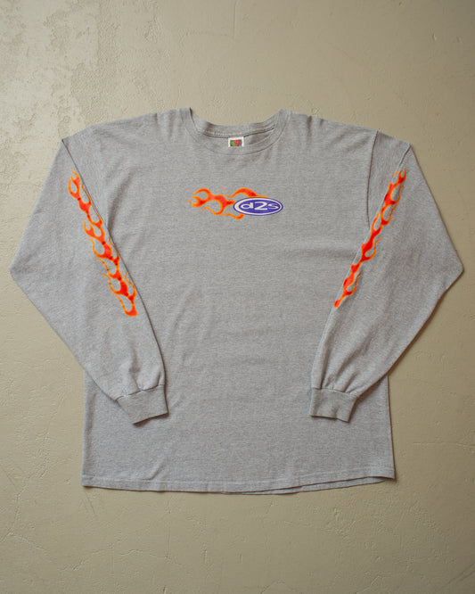 2000/01 D2S Crash and Burn Tour Longsleeve grey - XXL