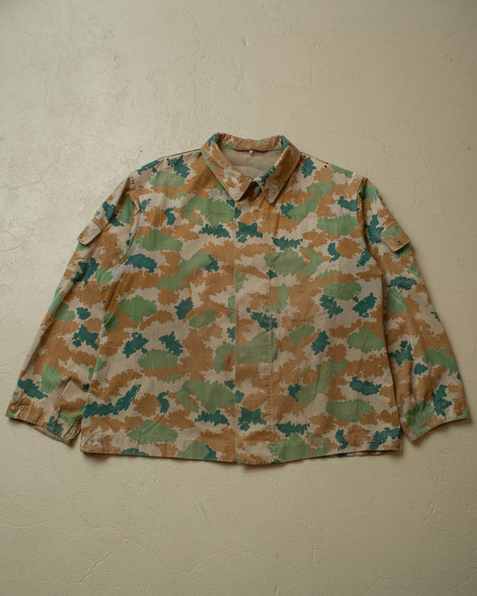 1965 East German NVA Blumentarn Hoodless Jacket - L/XL