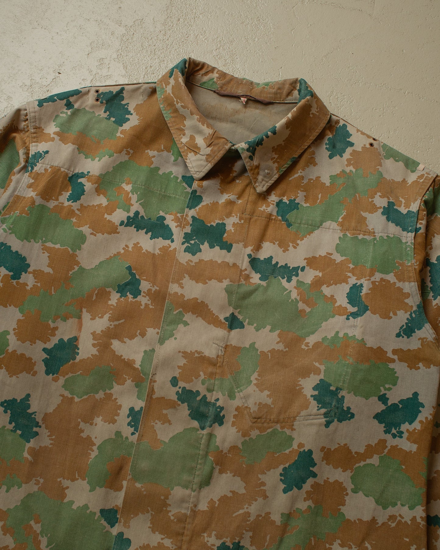 1965 East German NVA Blumentarn Hoodless Jacket - L/XL
